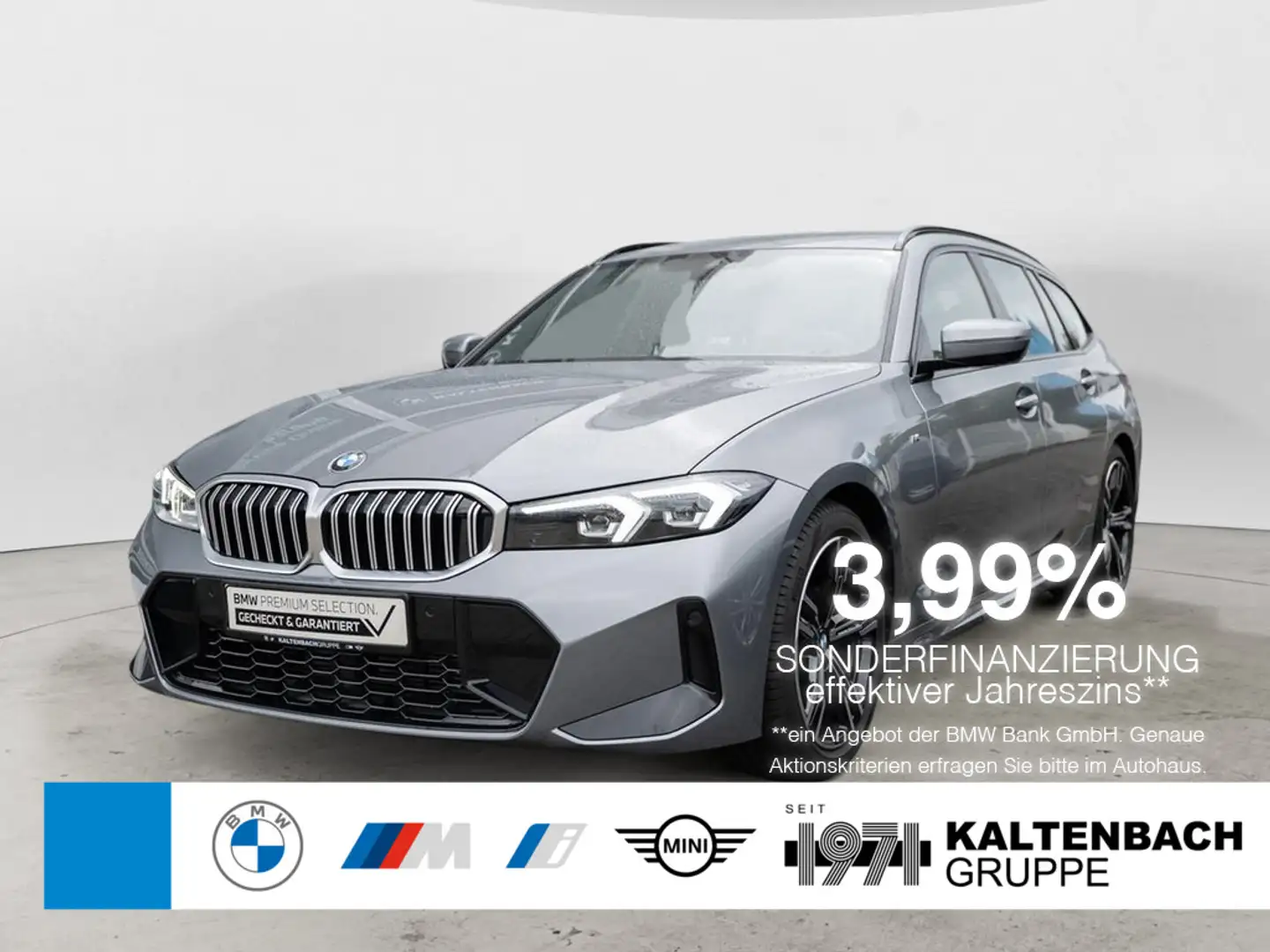 BMW 318 i Touring M-Sportpaket AHK LED NAVI KLIMA Grigio - 1