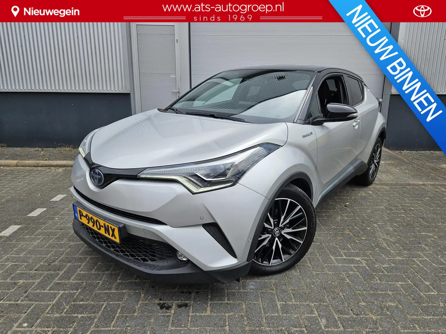 Toyota C-HR 1.8 Hybrid Executive | Bi-tone | Parkeersensoren v Grijs - 1