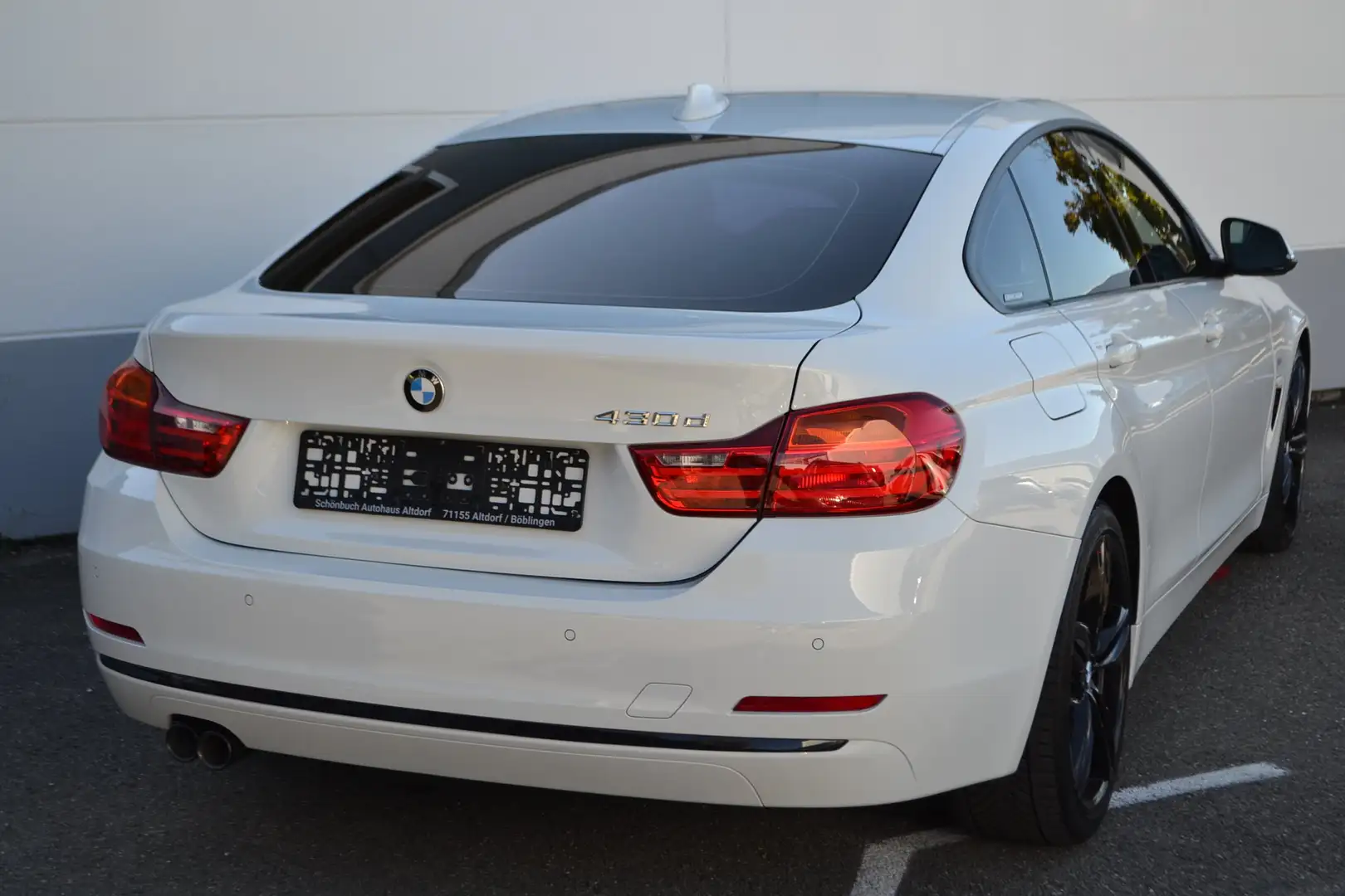 BMW 430 430 d Gran Coupé Sport Line*AUTOMATIK*LEDER* Weiß - 2