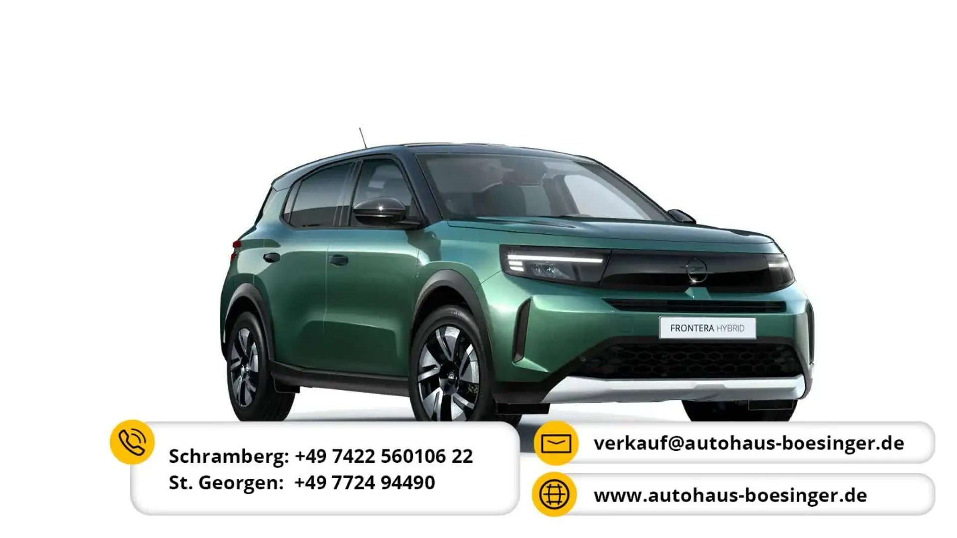 Opel Frontera GS-Line 136 PS 7 Sitzer Grün - 1