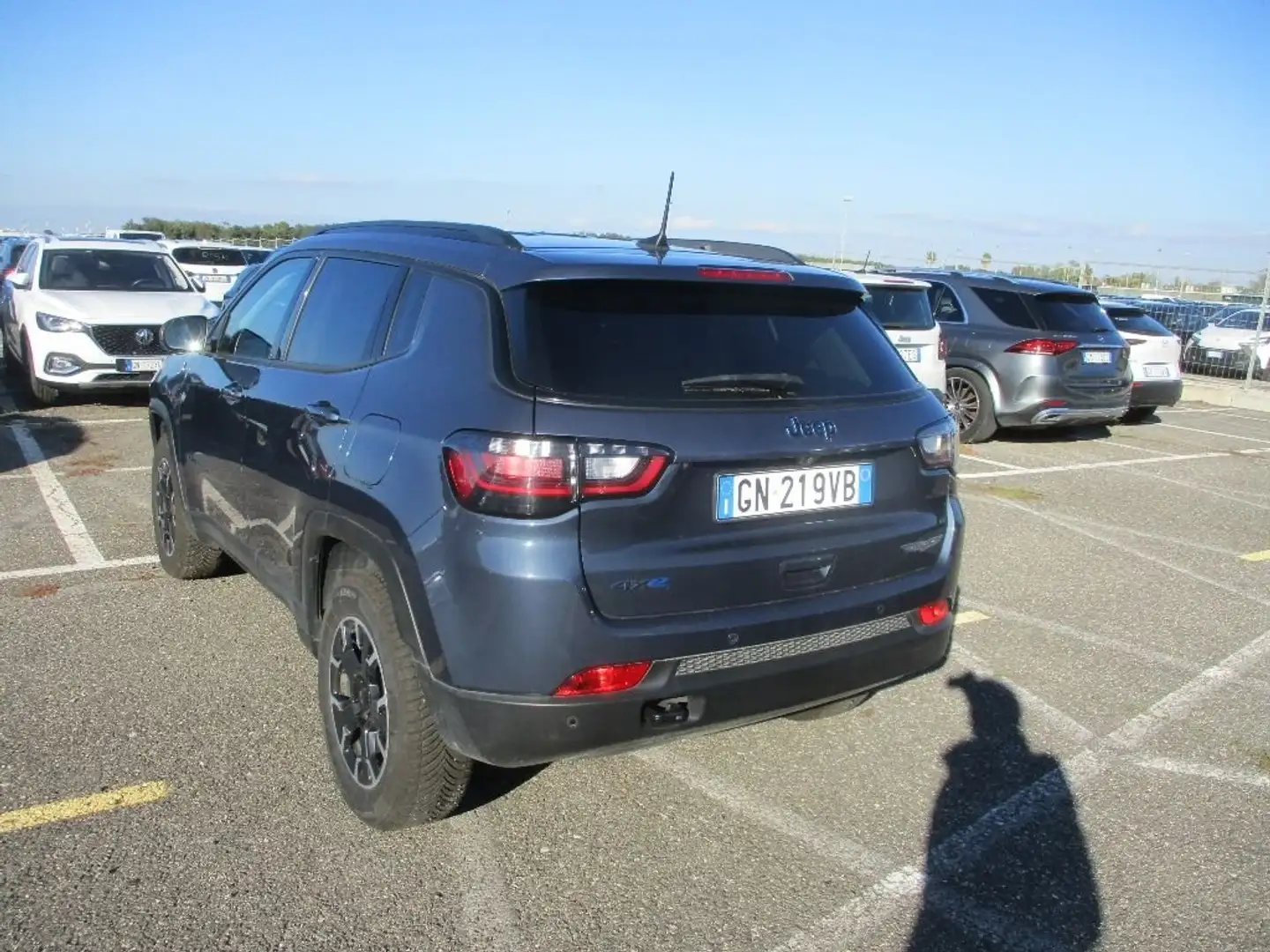 Jeep Compass 1.3 turbo t4 phev Trailhawk 4xe auto Gris - 2