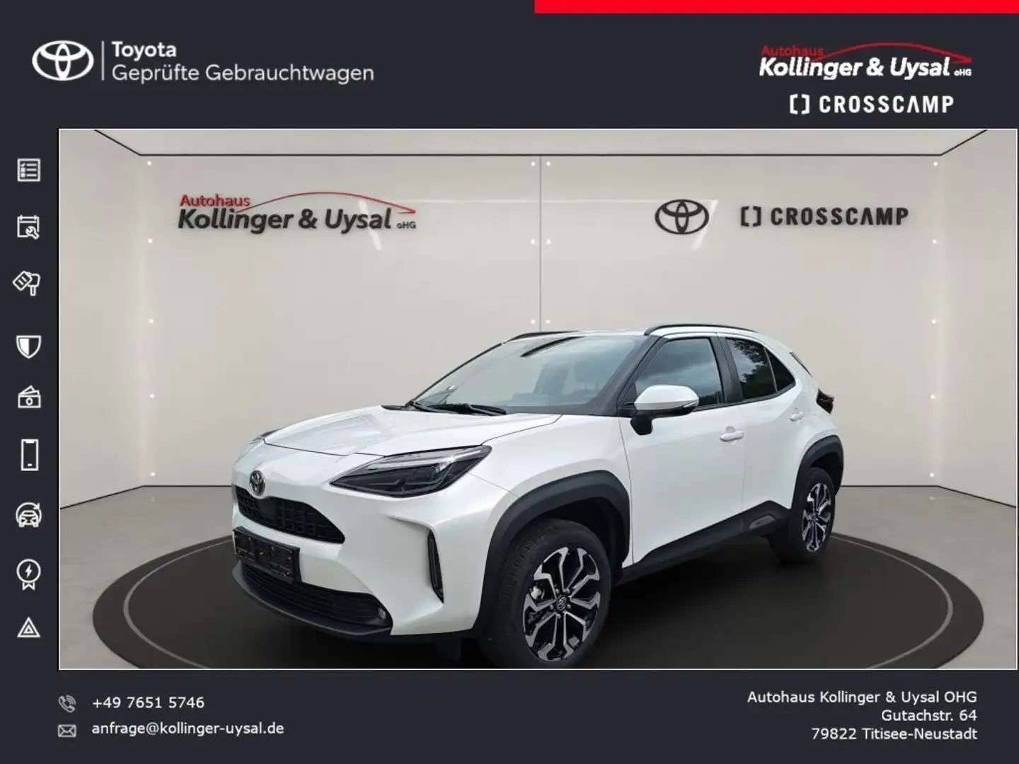 Toyota Yaris Cross Hybrid 1.5 VVT-i AWD-i Teamplayer Bianco - 1