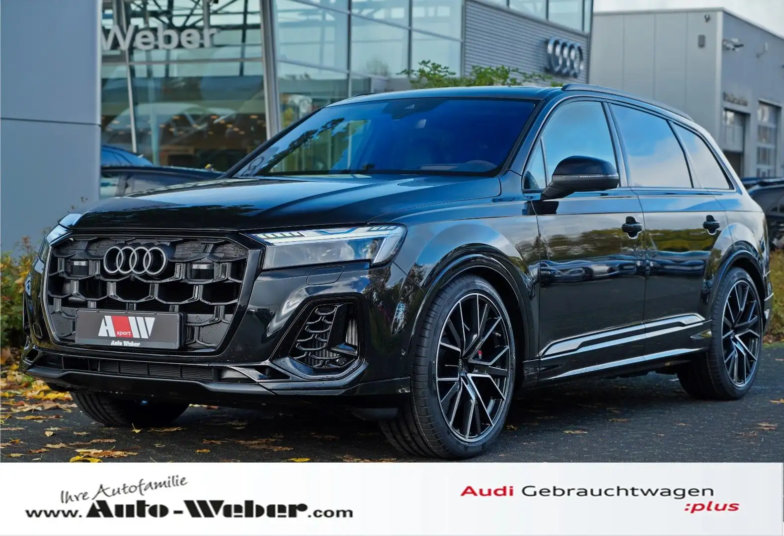 Audi SQ7 TFSI PANO HD-MATRIX OLED AHK MASSAGE STD.HZG Negru - 1