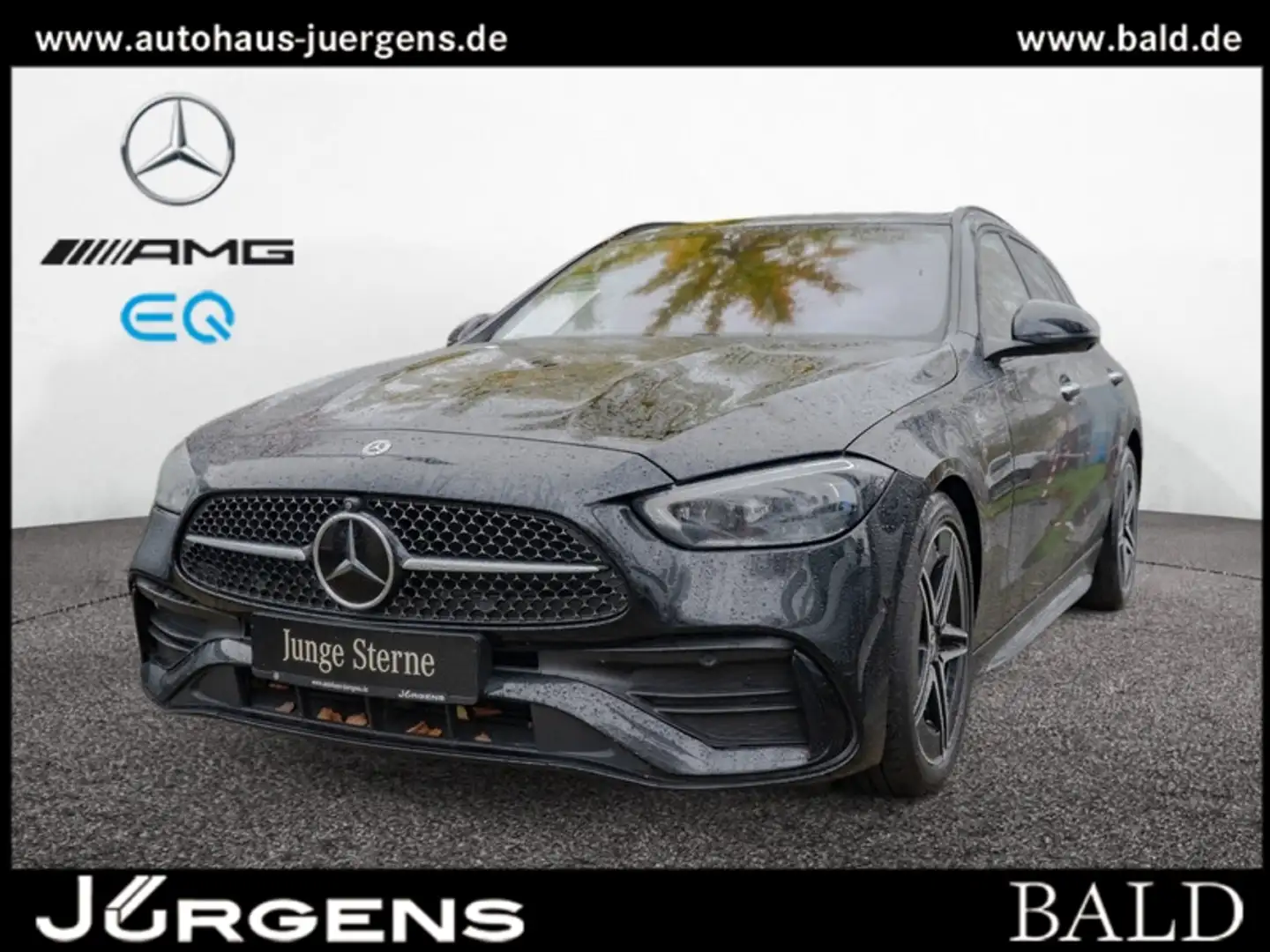 Mercedes-Benz C 220 d T AMG-Sport/Pano/Burm/AHK/Night/Stdhz/18 Schwarz - 1