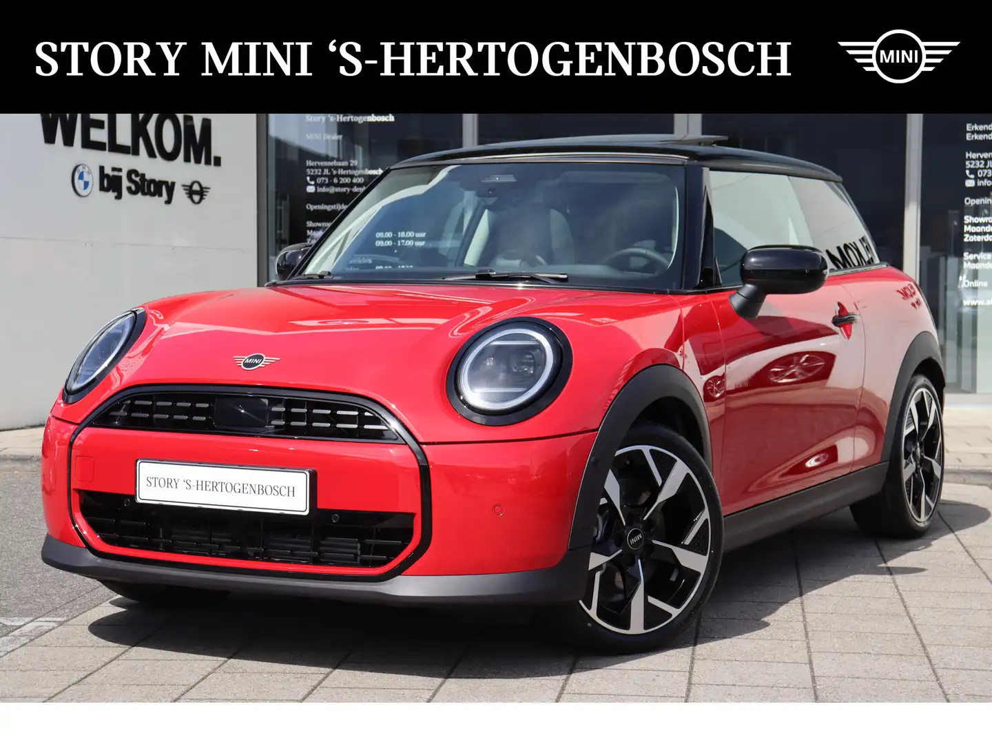 MINI Cooper C Hatchback / Classic / Pakket M / 18 inch Slide Spo Czerwony - 1