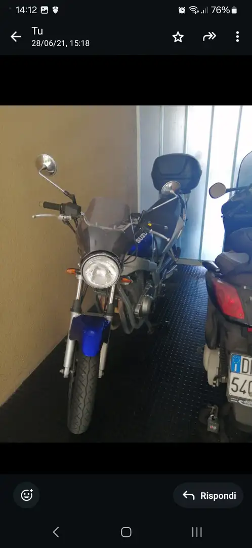 Suzuki GS 500 Blu/Azzurro - 2