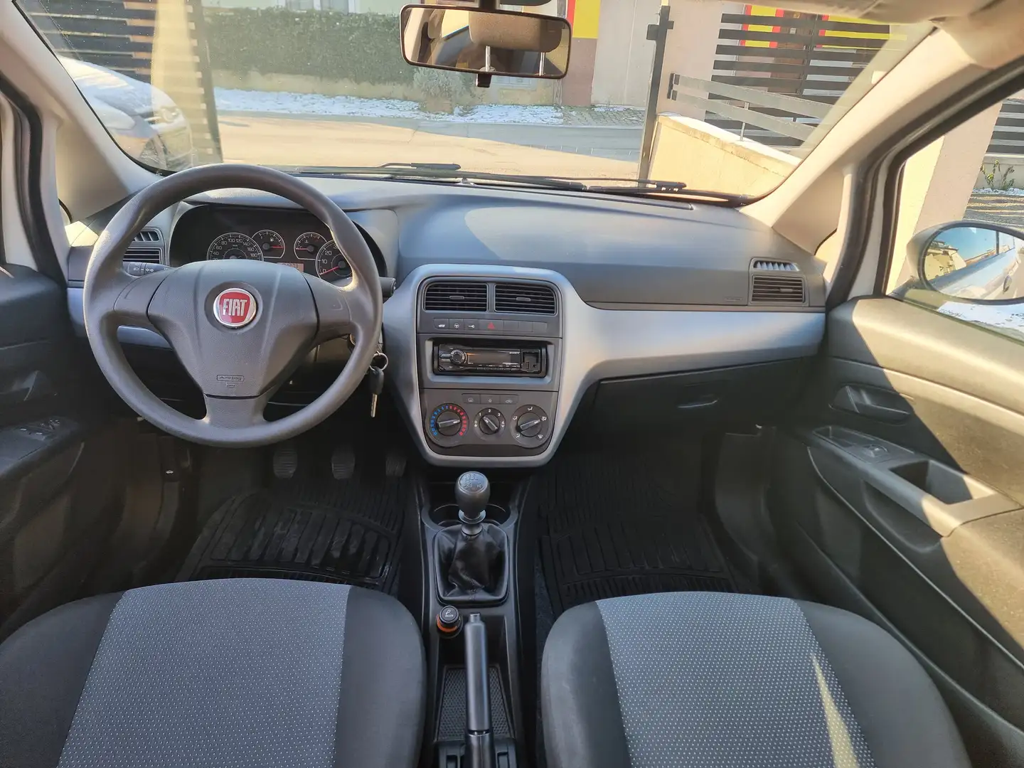 Fiat Grande Punto 1.2 8V Actual Blanc - 2