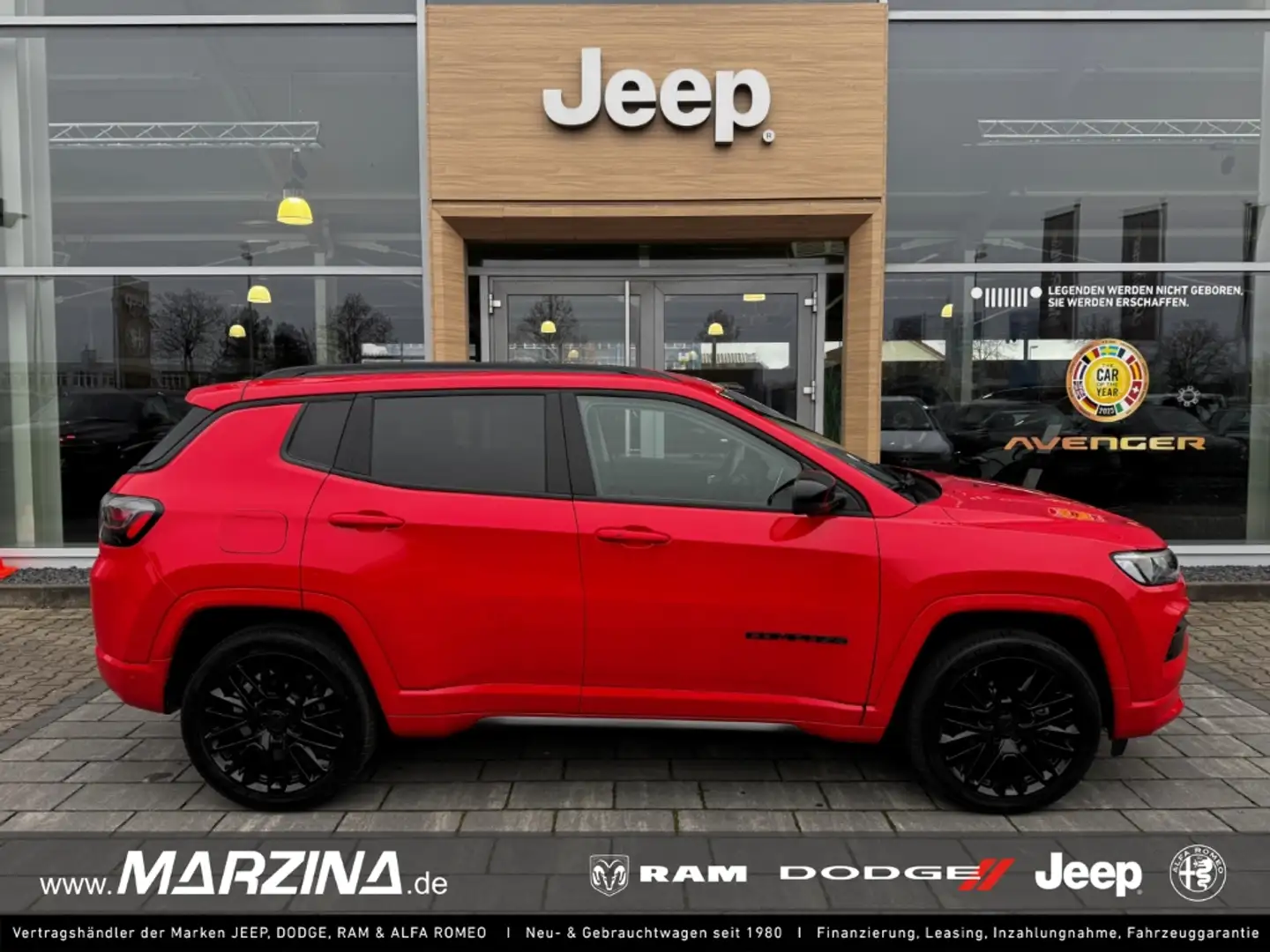 Jeep Compass High Altitude 360 Kam. Voll LED ACC Apple CarPlay Rot - 1