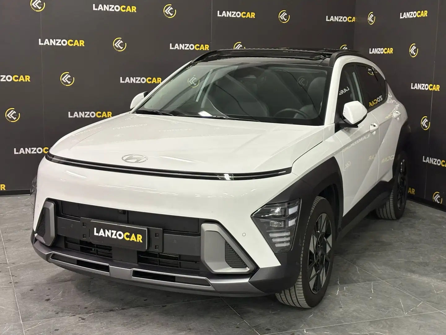 Hyundai KONA 1.6*PREMIUM PACK*IBRIDA*TETTO*360* Bianco - 1