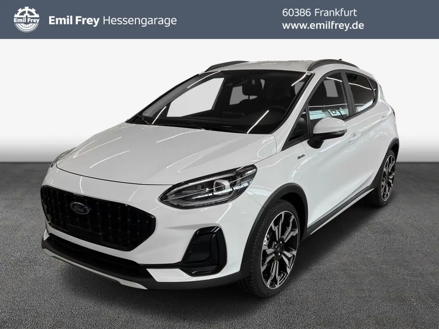 Ford Fiesta 1.0 EcoBoost Hybrid S&S Aut. ACTIVE X 92 kW Weiß - 1