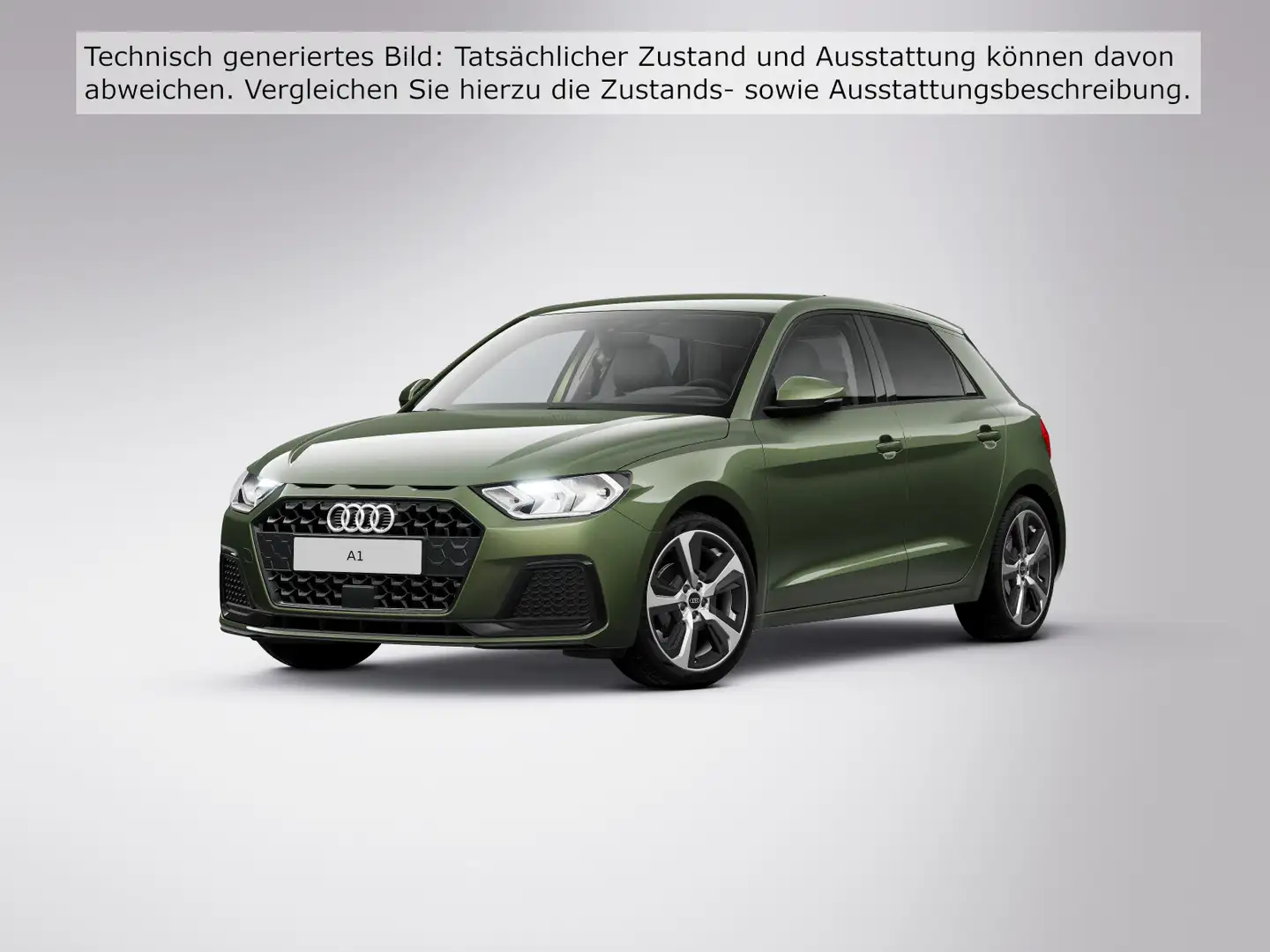 Audi A1 Advanced 25 TFSI S tr. Grün - 2