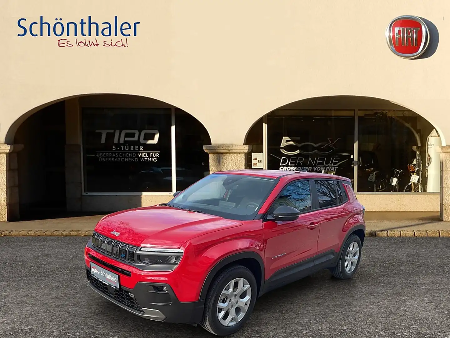 Jeep Avenger BEV 54kWh Longitude !! mit E-Mob-Bonus € 34.960 !! Rouge - 1