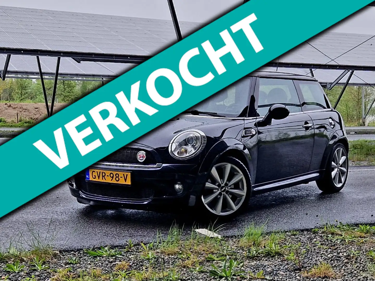 MINI Cooper S MINI 1.6 Zwart - 1
