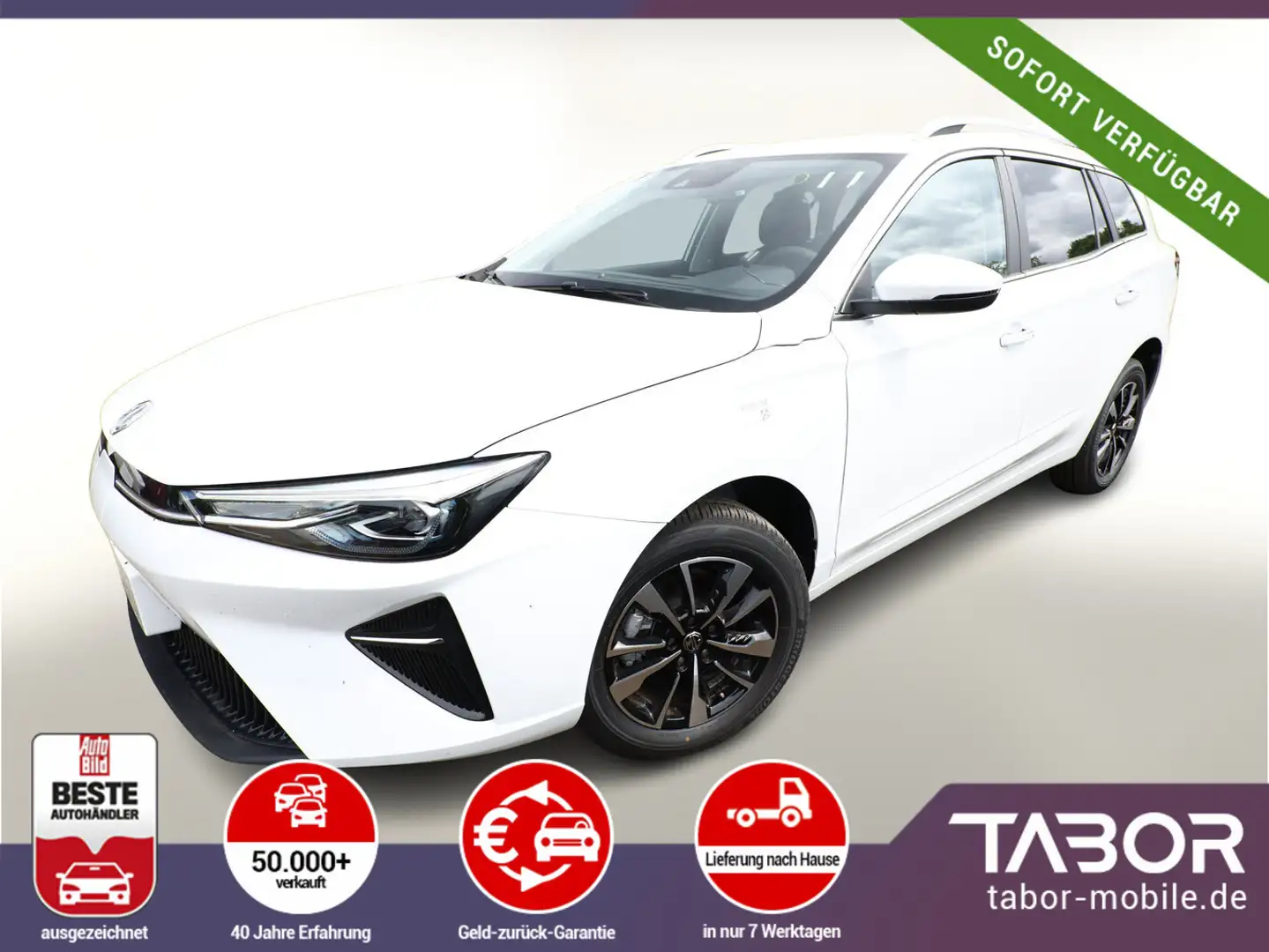 MG MG5 61kWh Comfort ACC Keyl Kam PDC SHZ LED Nav Weiß - 1