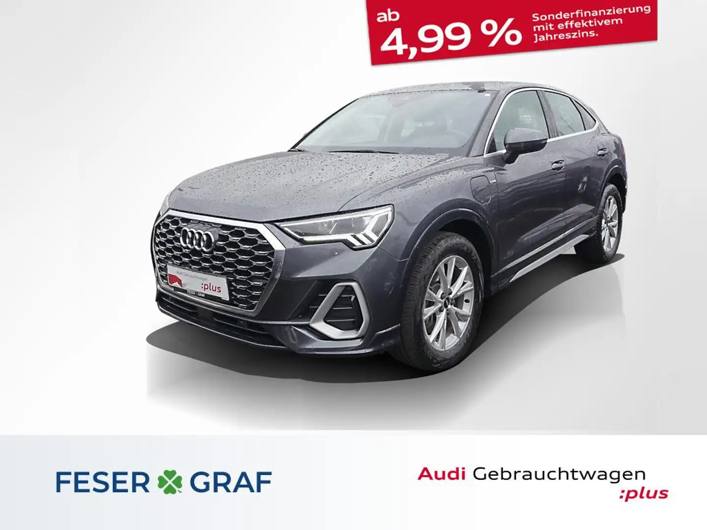 Audi Q3 Sportback 45 TFSI e S-Line LED Navi Grau - 1