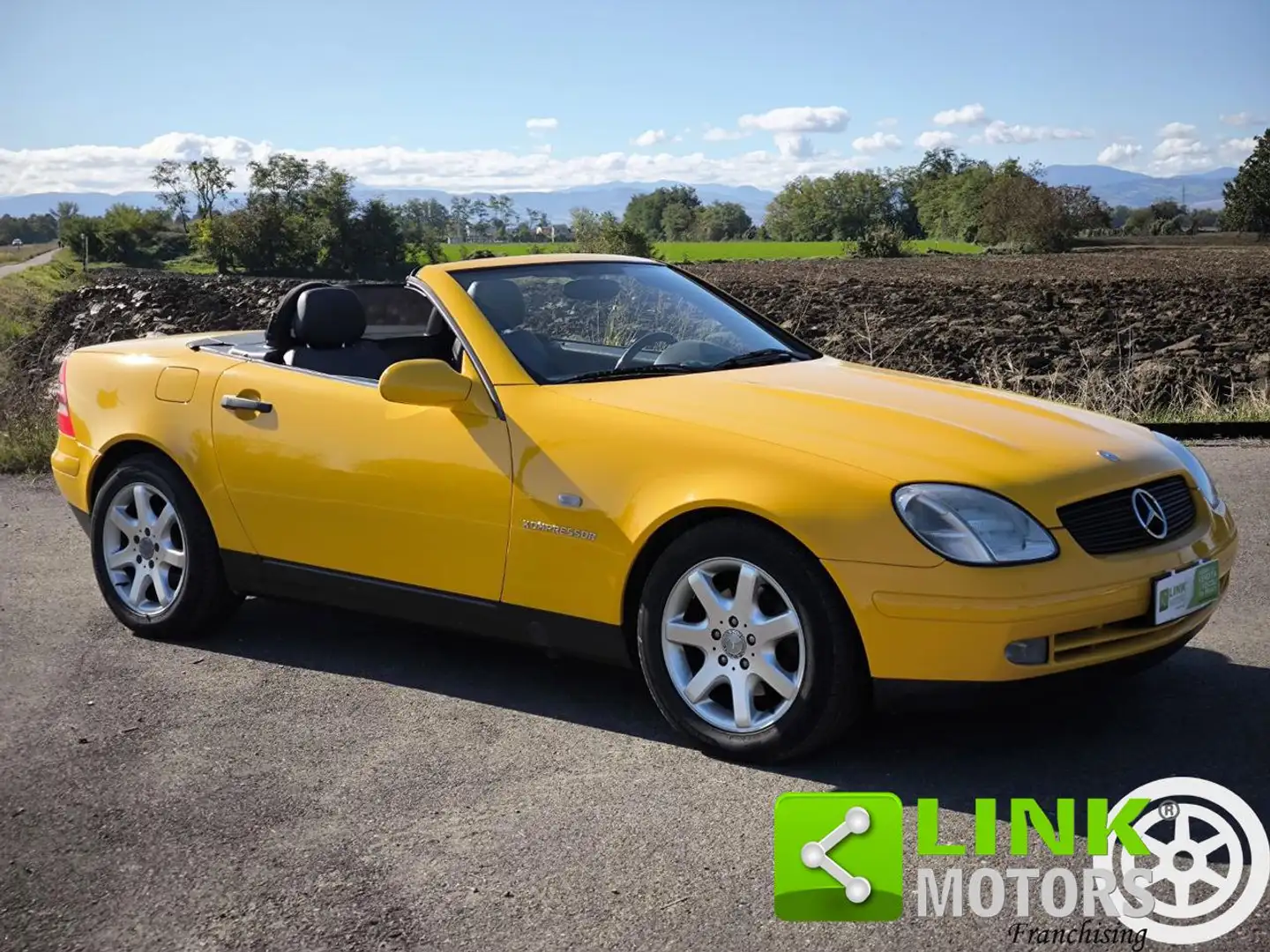 Mercedes-Benz SLK 200 cat Kompressor ASI Targa Oro Giallo - 1