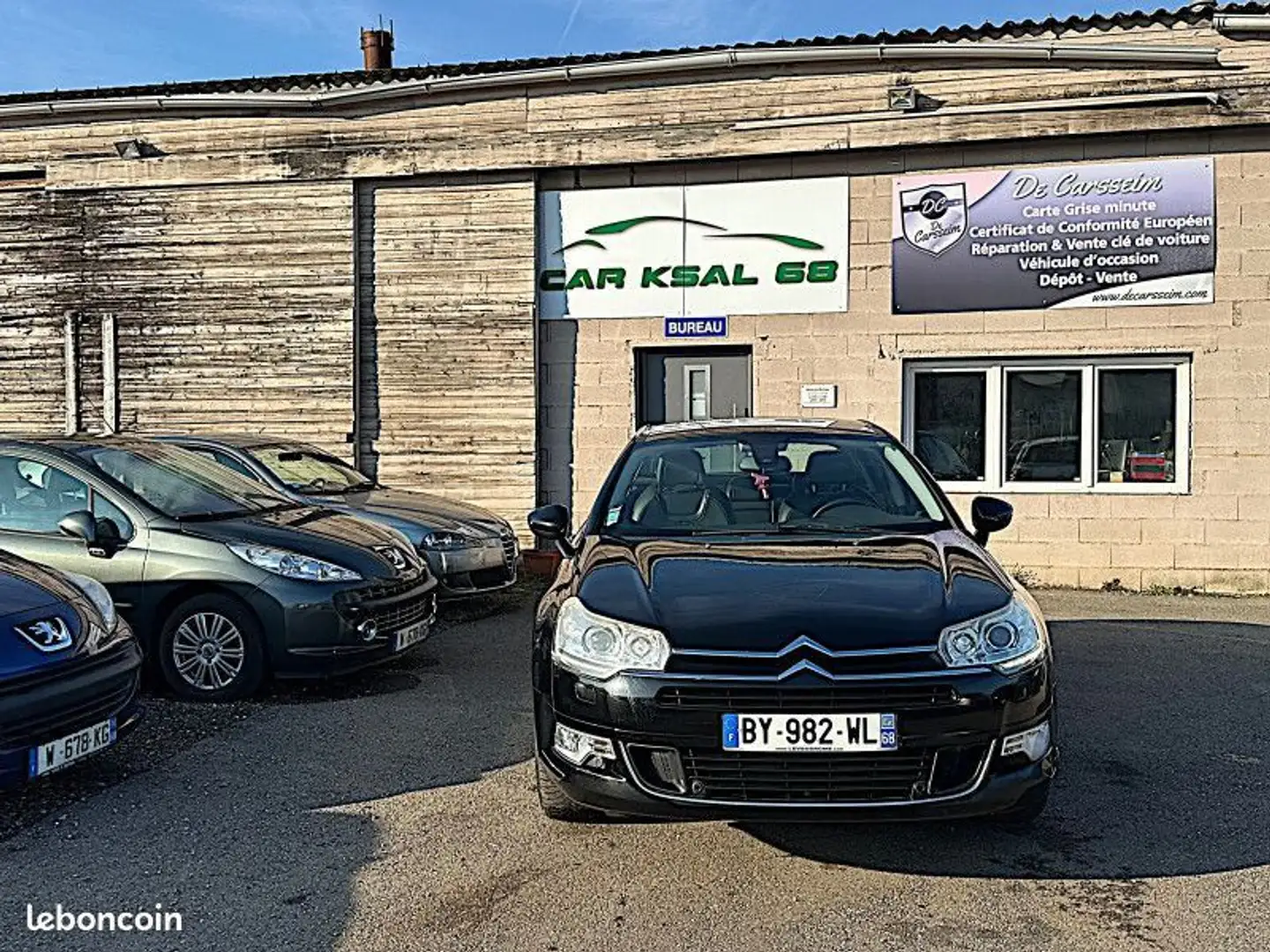 Citroen C5 2.2 HDI200 FAP SERIE NOIRE BVA6 Noir - 2