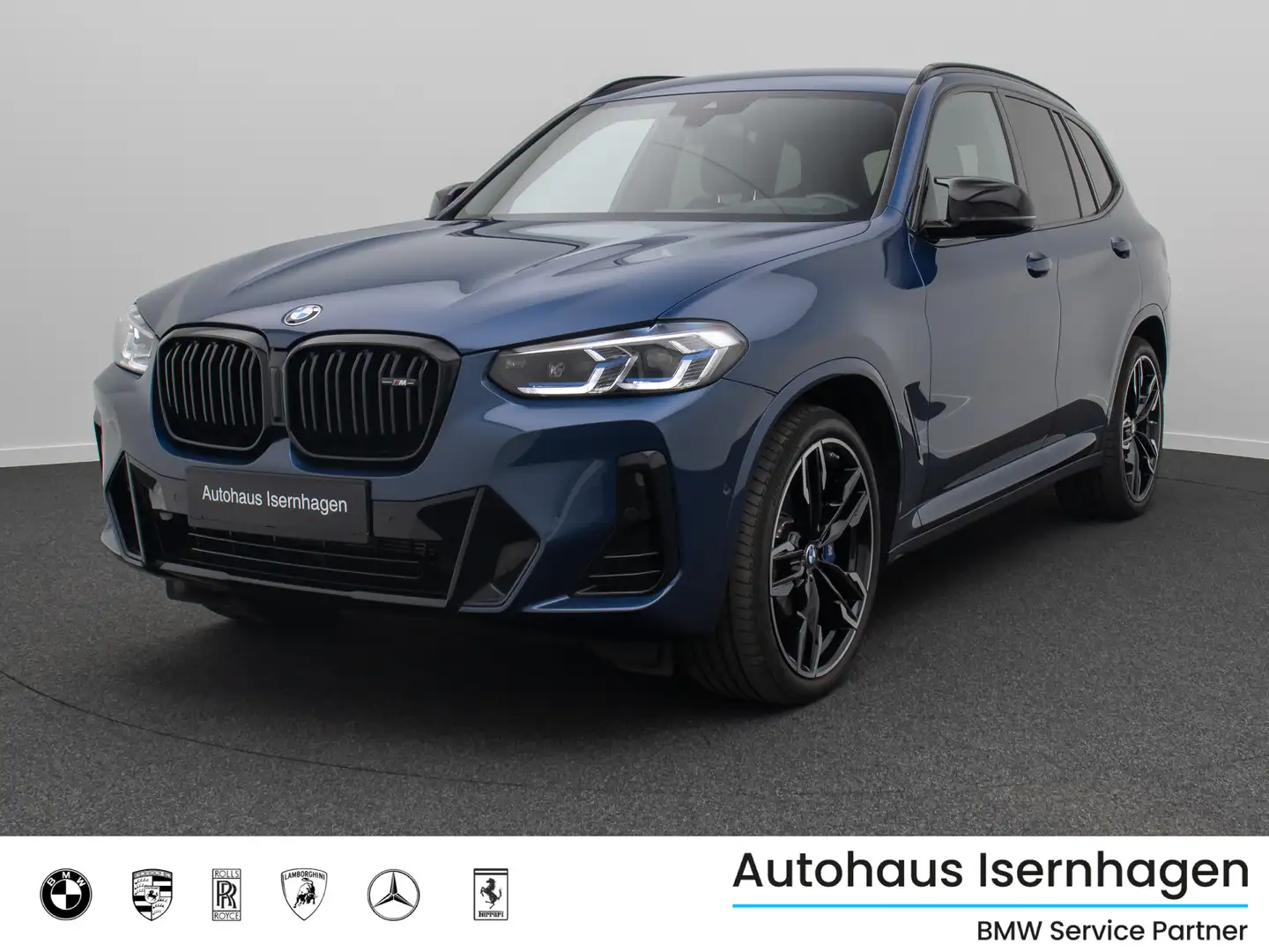 BMW X3 M Kamera Laser HUD DAB HiFi Komfort 21Zoll Bleu - 1