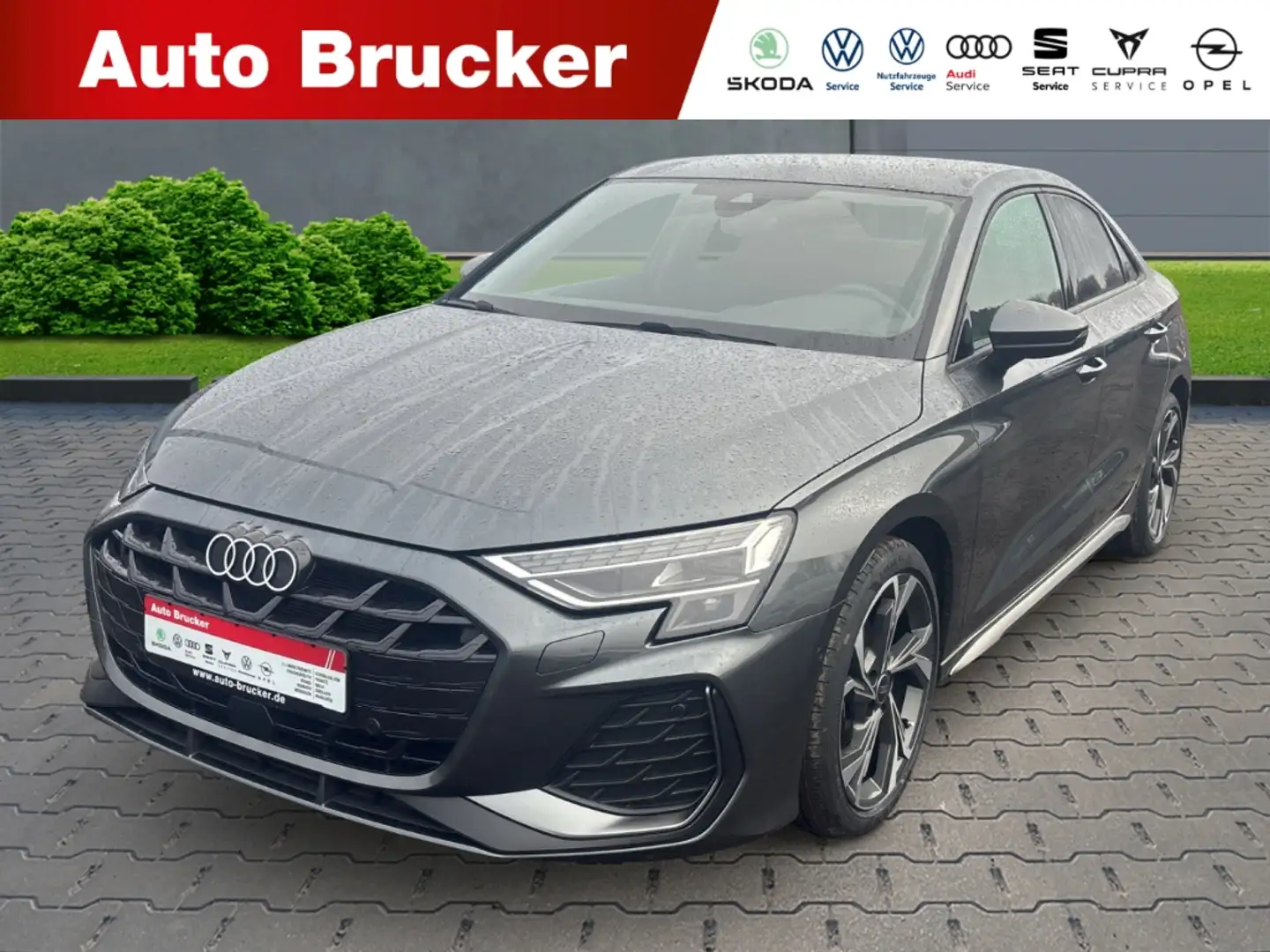 Audi A3 Limousine 30 TFSI S line Navi+RFK+ACC+SONOS Sounds Grau - 1