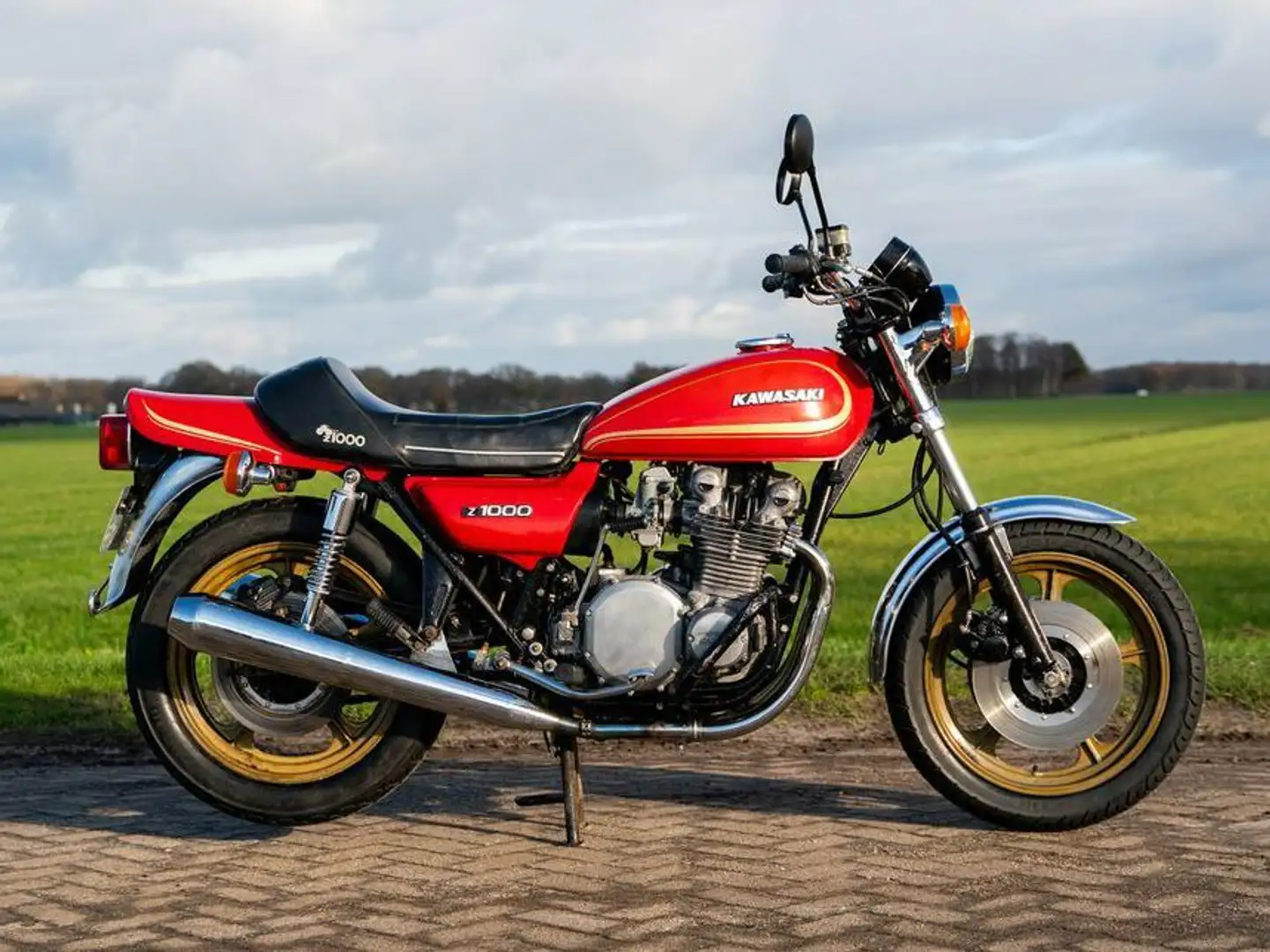 Kawasaki Z 1000 Z1000 Roşu - 2