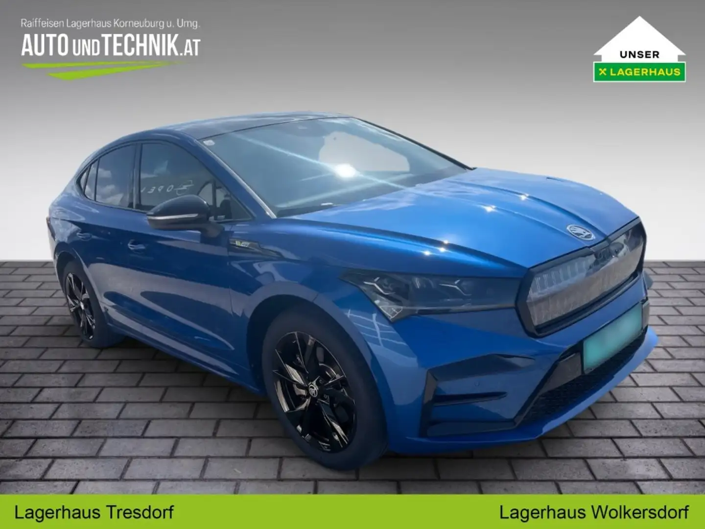 Skoda Enyaq Skoda Enyaq Elektro Coupe iV 82kWh RS Blau - 2