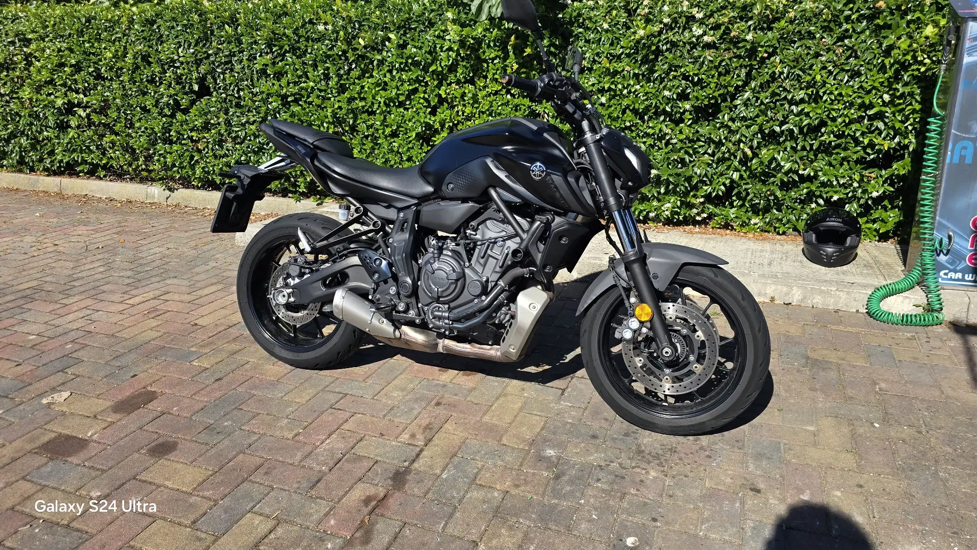 Yamaha MT-07 depotenziata A2 Nero - 1