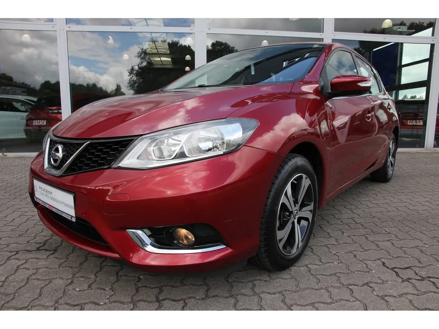 Nissan Pulsar Acenta 1.2 DIG-T Navi SHZ Klima RFK DAB Rot - 2