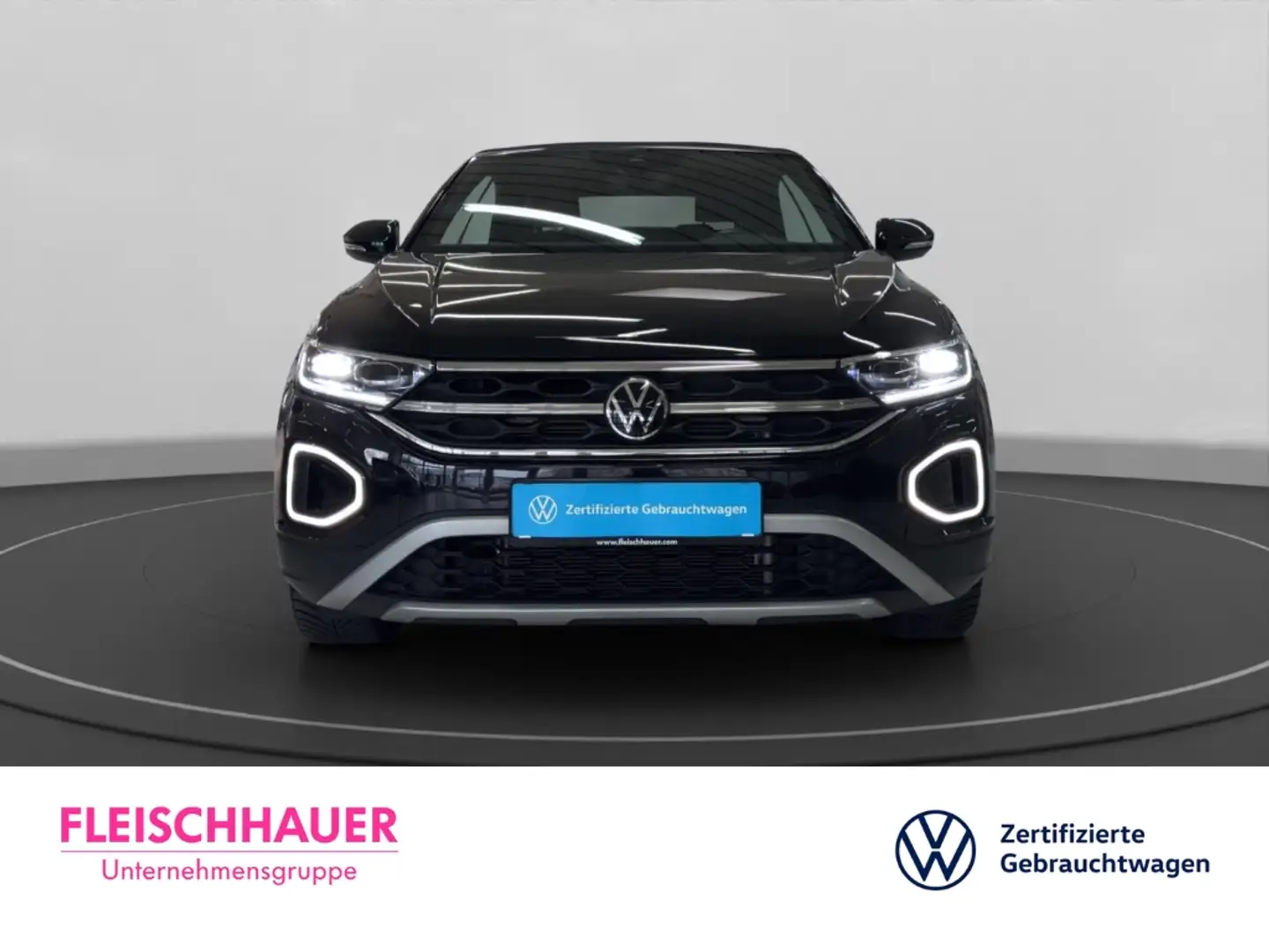 Volkswagen T-Roc Cabrio Goal 1.5 TSI LED+ACC+RFK+NAVI+AHK+VC+DAB Schwarz - 2
