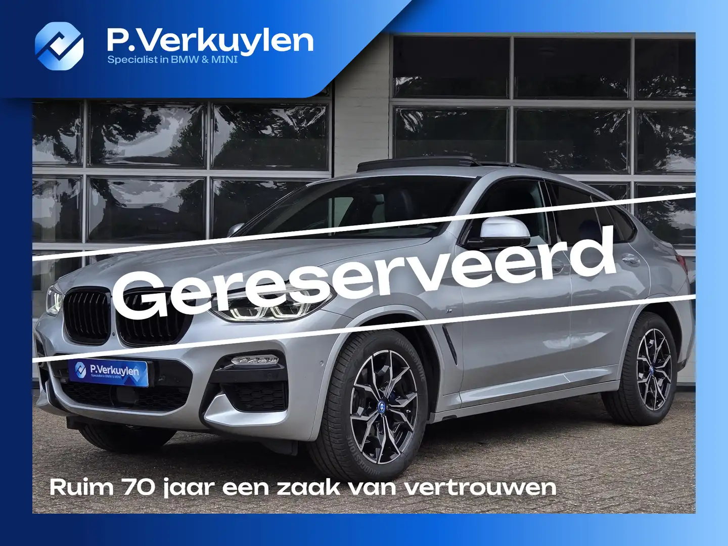 BMW X4 xDrive30i M SPORT | 360 CAMERA | PANORAMA | STOELV Grijs - 1