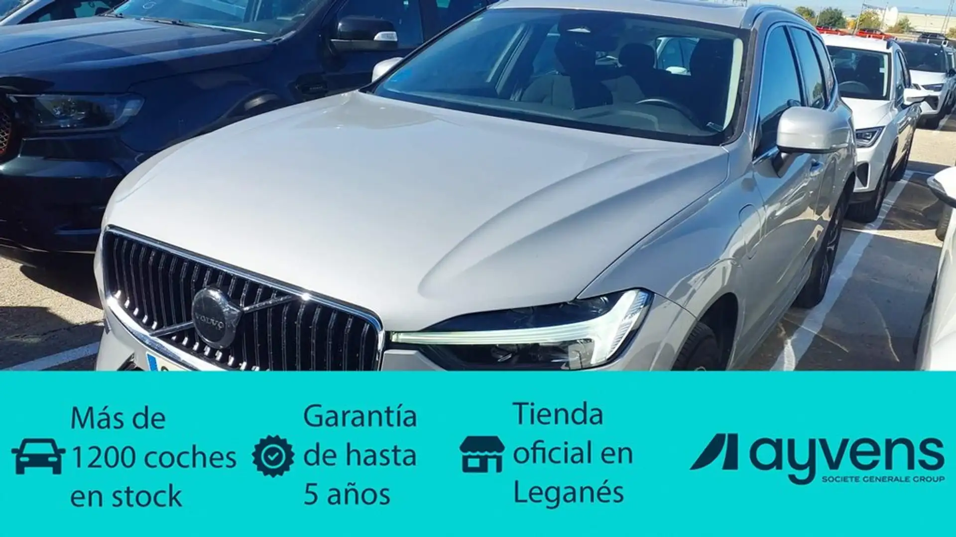 Volvo XC60 T6 Recharge Inscription Expression Gris - 1
