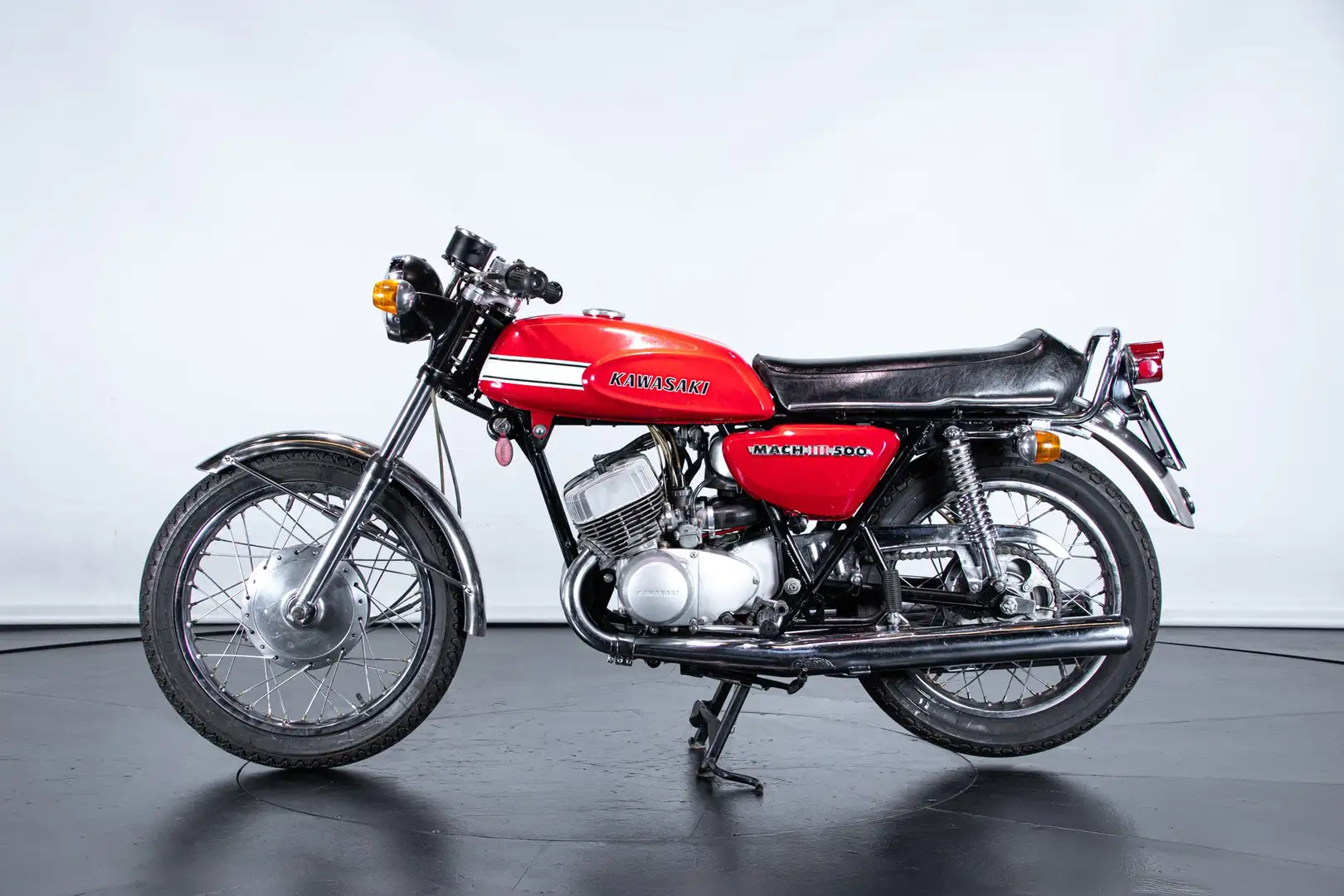 Kawasaki MACH III 500 Rosso - 1