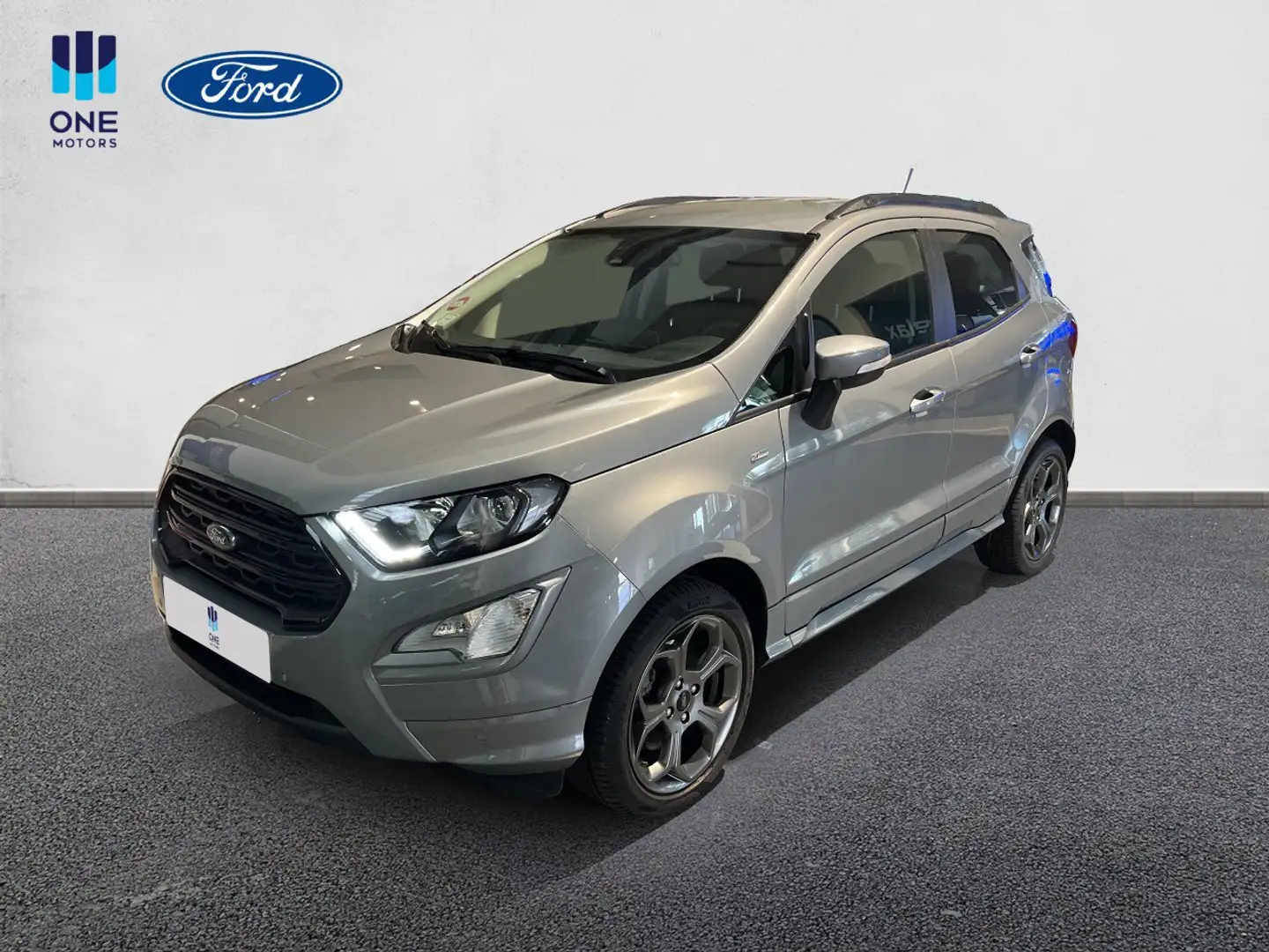 Ford EcoSport 1.0 EcoBoost ST Line 125 Plateado - 1