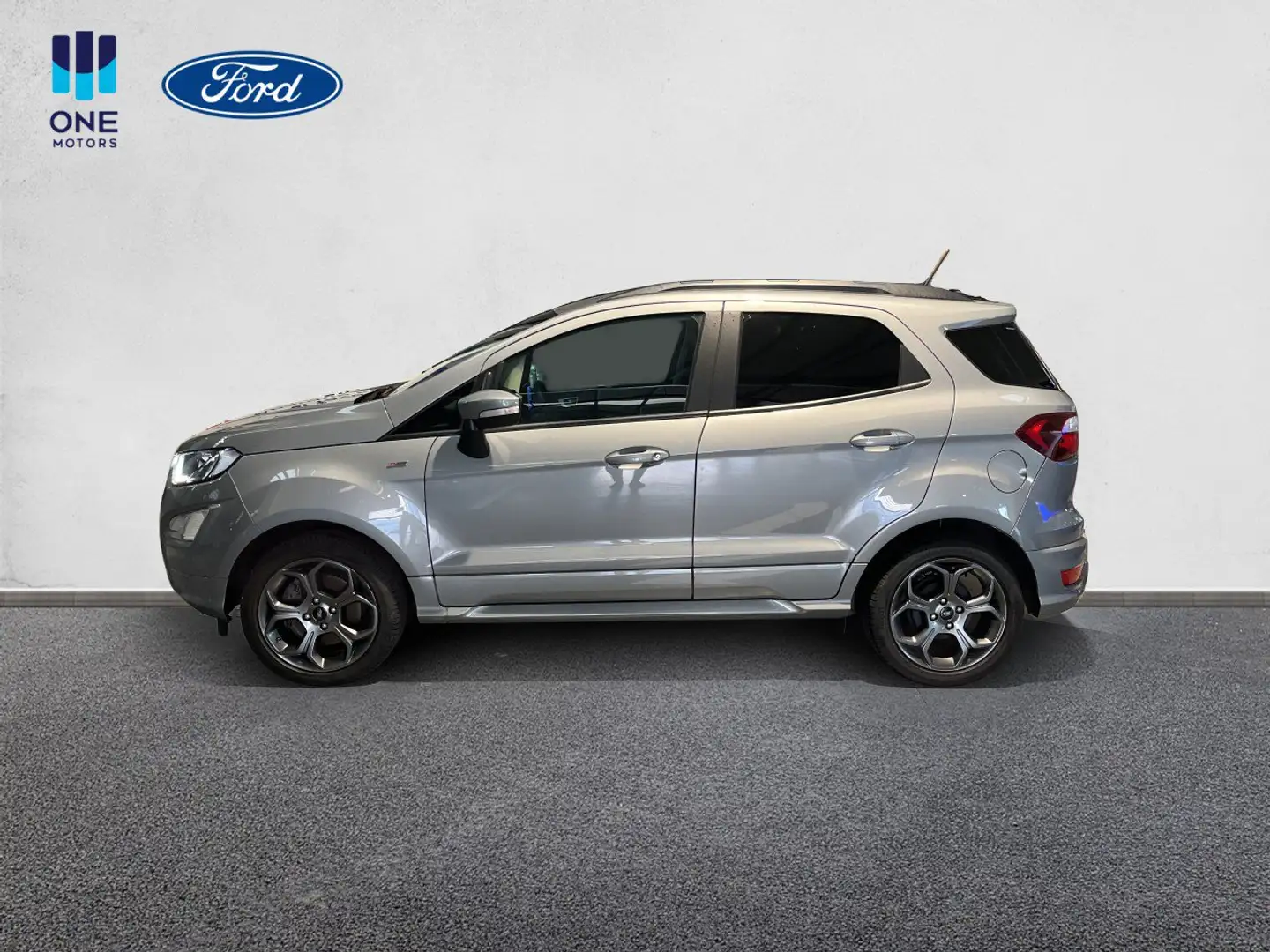 Ford EcoSport 1.0 EcoBoost ST Line 125 Plateado - 2