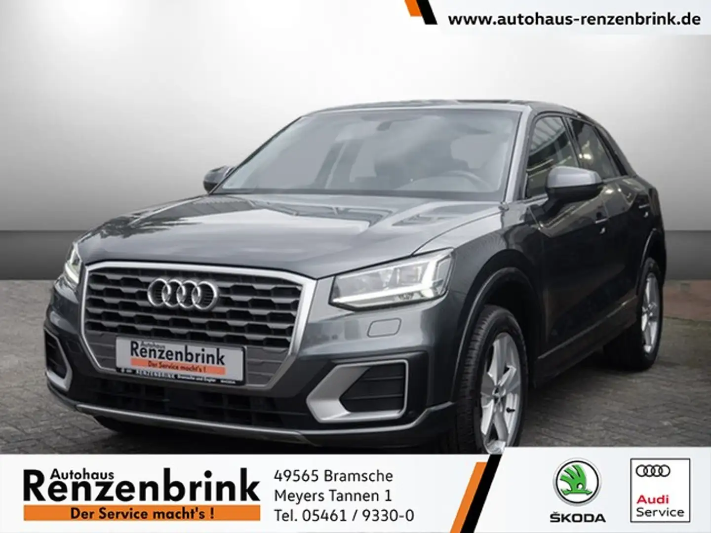 Audi Q2 35 TFSI sport NAVI+RFK+LED Grau - 1