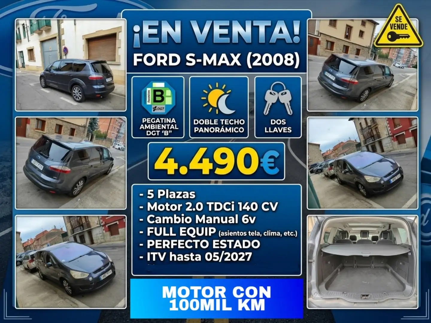 Ford S-Max 2.0TDCi Titanium - 1