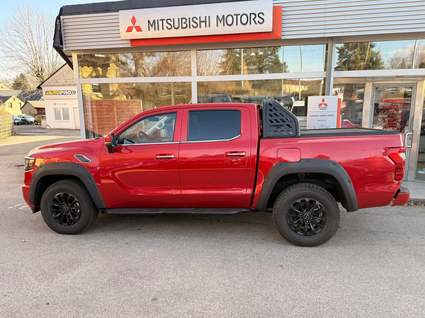 Foton 4 Edition #Laderaumabdeckung+Bügel# Rot - 2