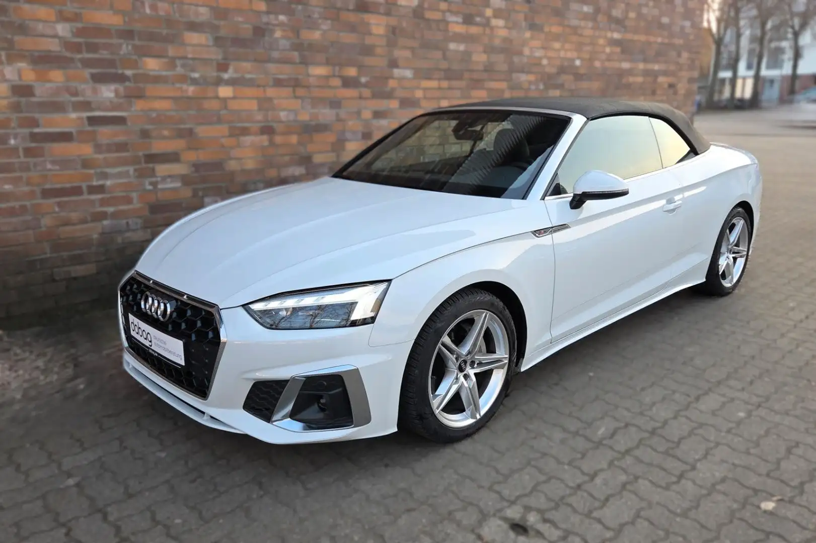 Audi A5 Cabriolet 40 TFSI /S-line/Matrix/Navi/ Kamera Weiß - 2