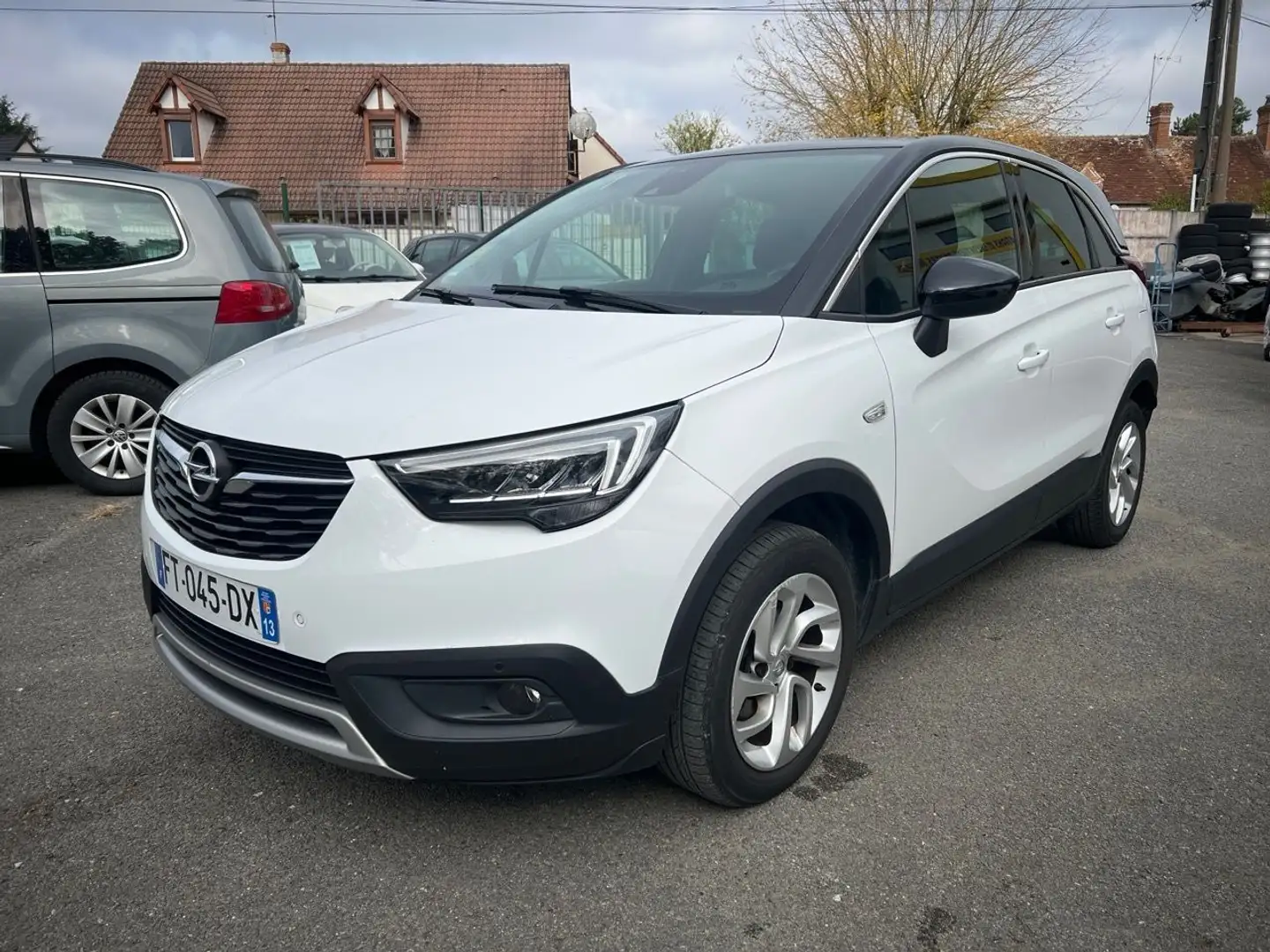 Opel Crossland X 1.5 D 120CH ELEGANCE BUSINESS BVA EURO 6D-T Blanc - 2