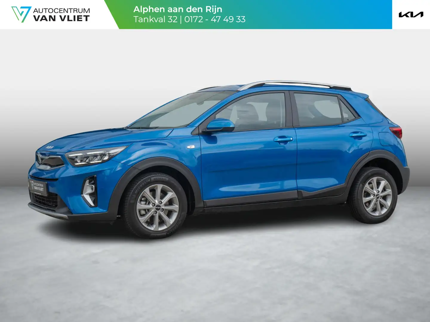 Kia Stonic 1.0 T-GDi MHEV DynamicLine | Navigatie | Climate c Bleu - 1