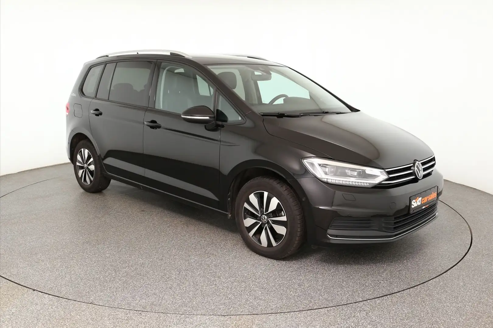 Volkswagen Touran 2.0 TDI 7-S|IQ.LIGHT|Navi|ParkAs|AHK Schwarz - 1