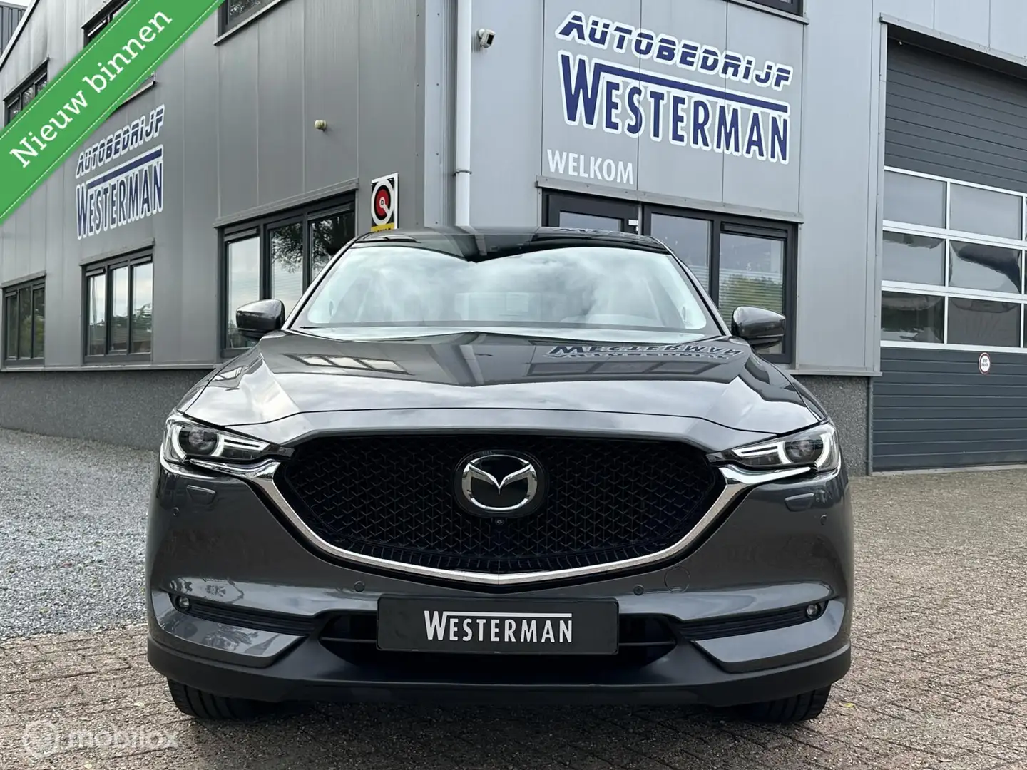Mazda CX-5 2.0 SkyActiv-G 165 Luxury Acc Leer 360º Cam Carpla Grijs - 2