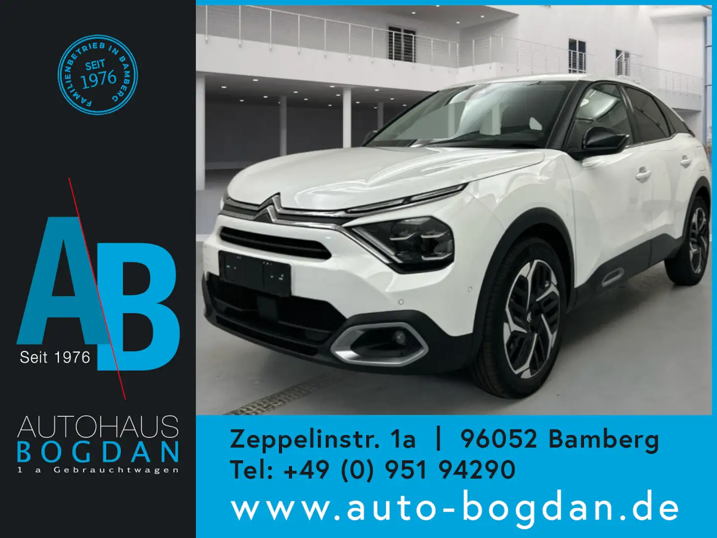 Citroen C4 Shine Automatik Kamera*LED*Winterpkt*Navi*HeadUp Weiß - 1