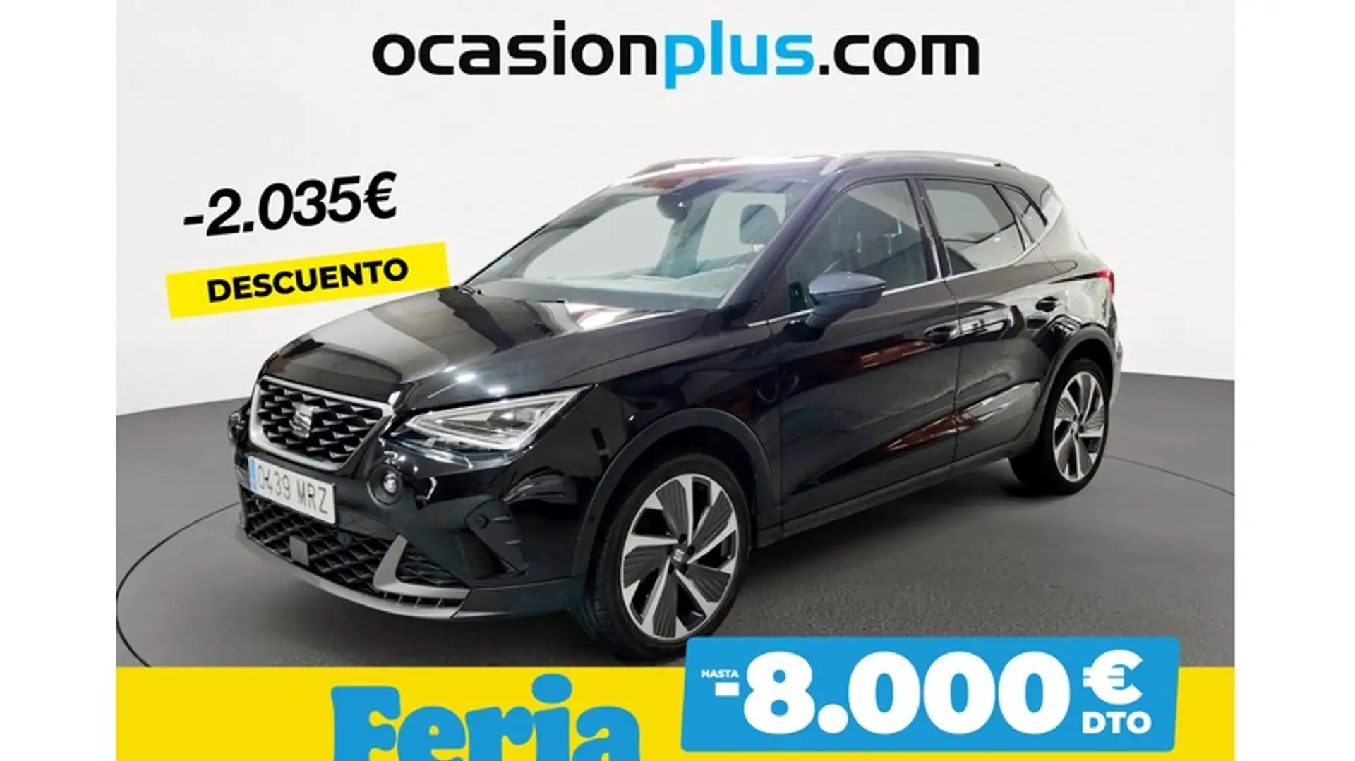 SEAT Arona 1.5 TSI S&S FR DSG7 XM 150 Noir - 1