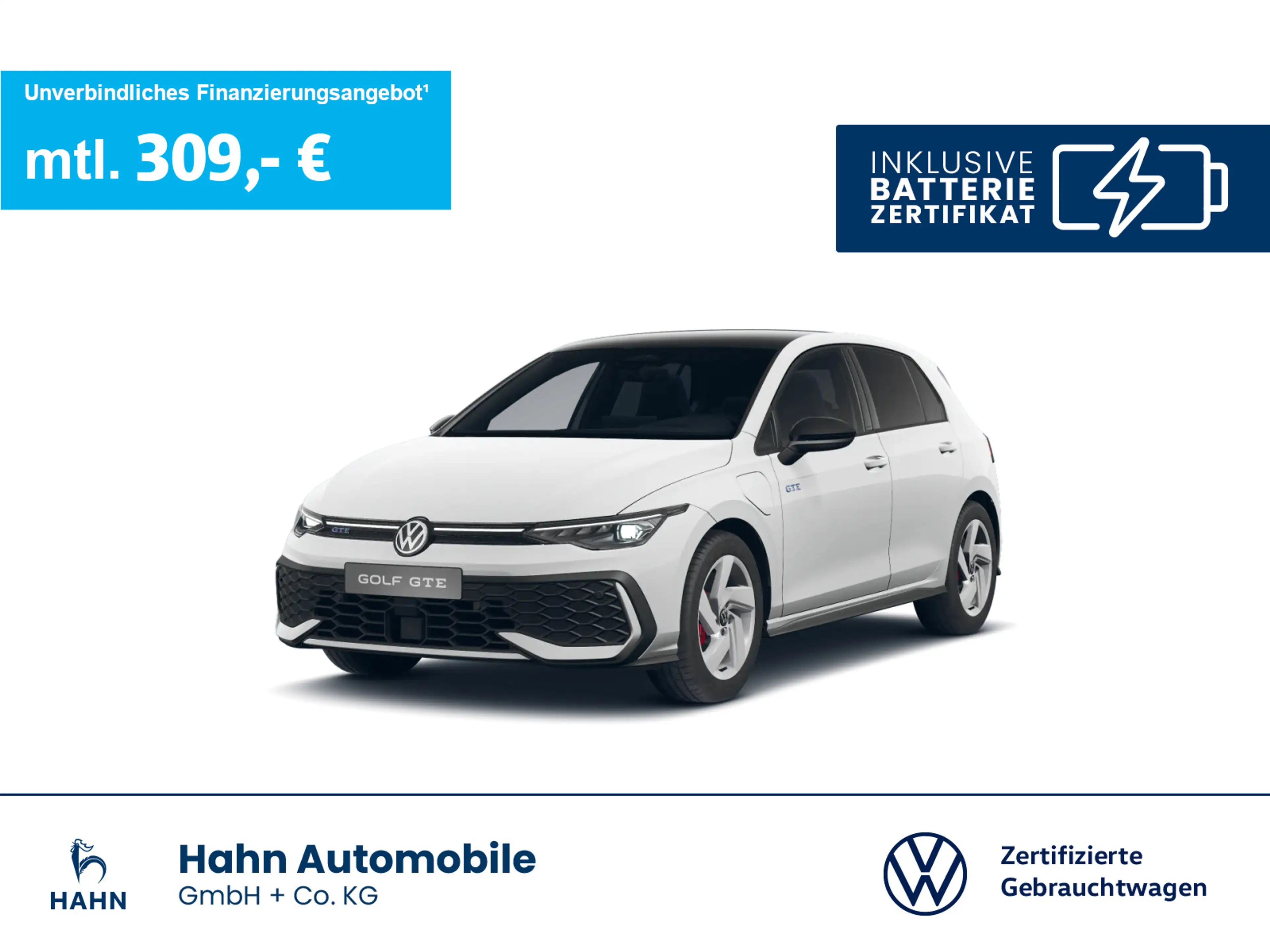 Volkswagen Golf GTE GTE 1.5eHybrid DSG BlackStyle AHK HuD Cam