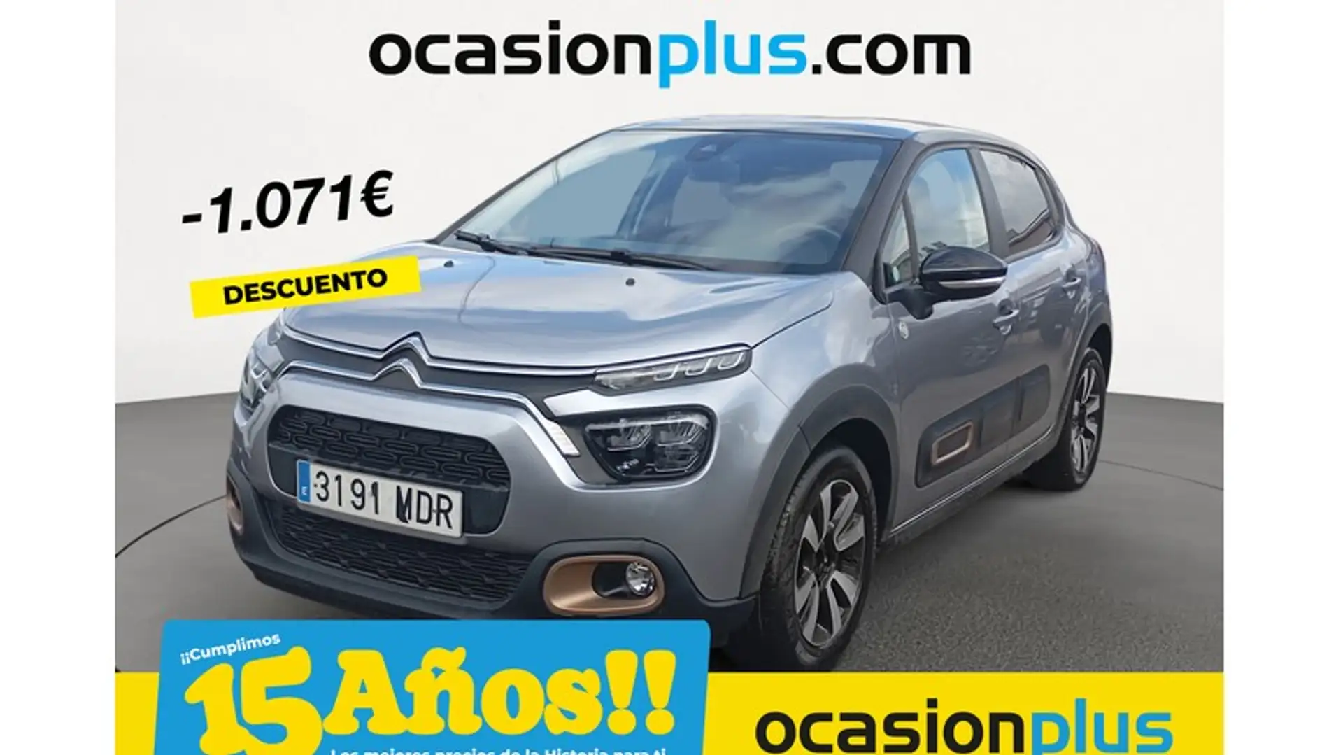 Citroen C3 1.2 PureTech S&S C-Series 83 Gris - 1