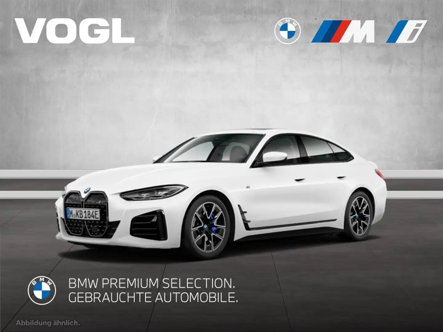 BMW i4 eDrive35 Gran Coupé Weiß - 1