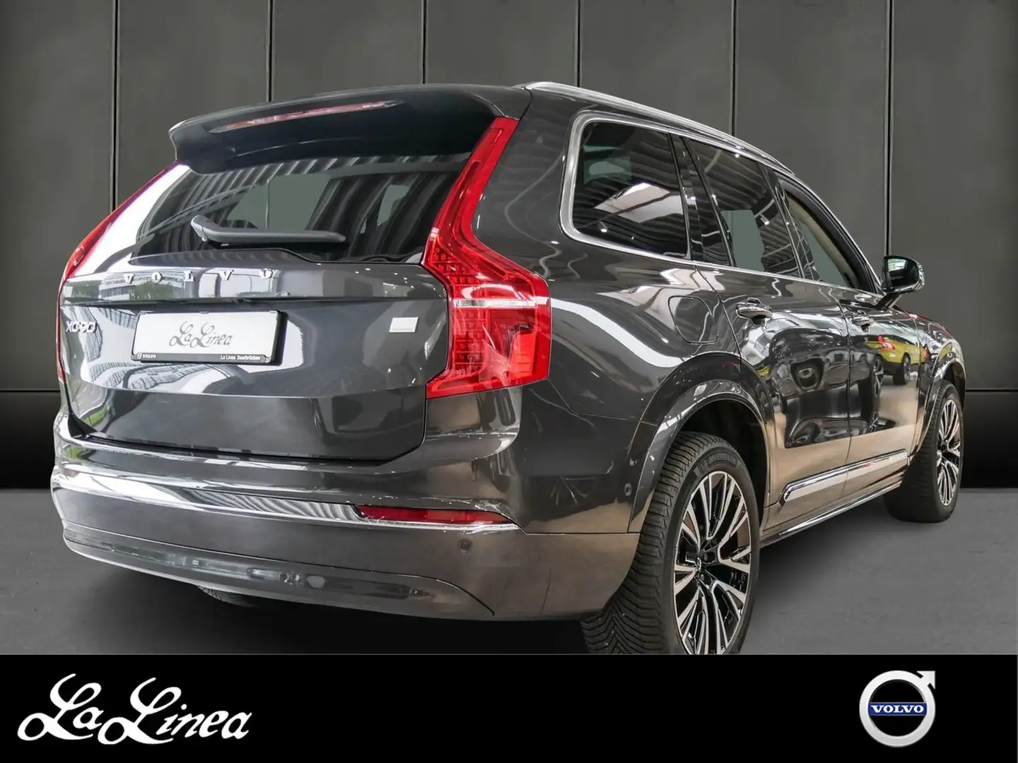 Volvo XC90 T8 Plus Bright/AHK/360 Grau - 2