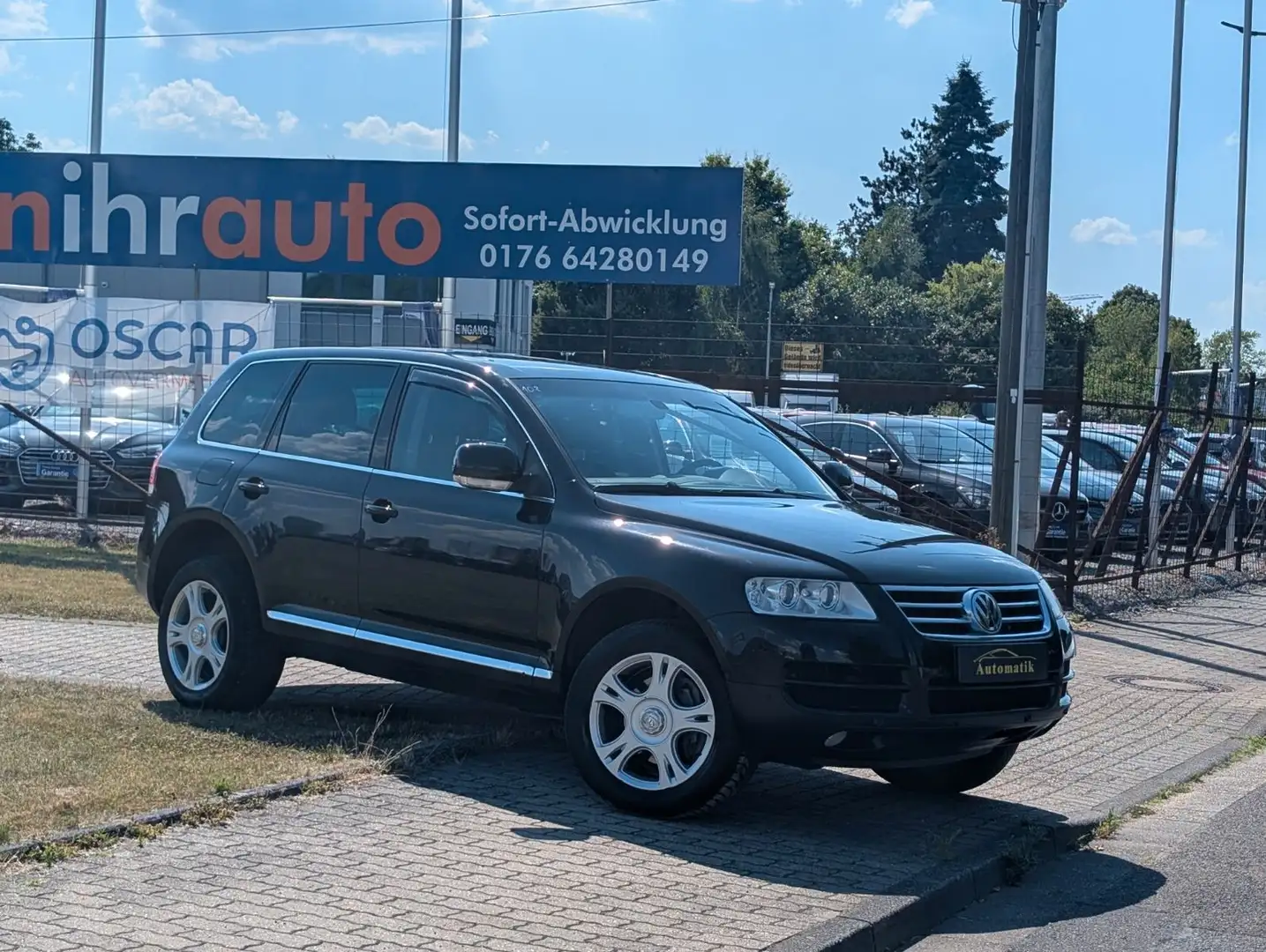 Volkswagen Touareg V6 TDI*LEDER*TEMPOMAT*XENON*AHK !! Zwart - 2