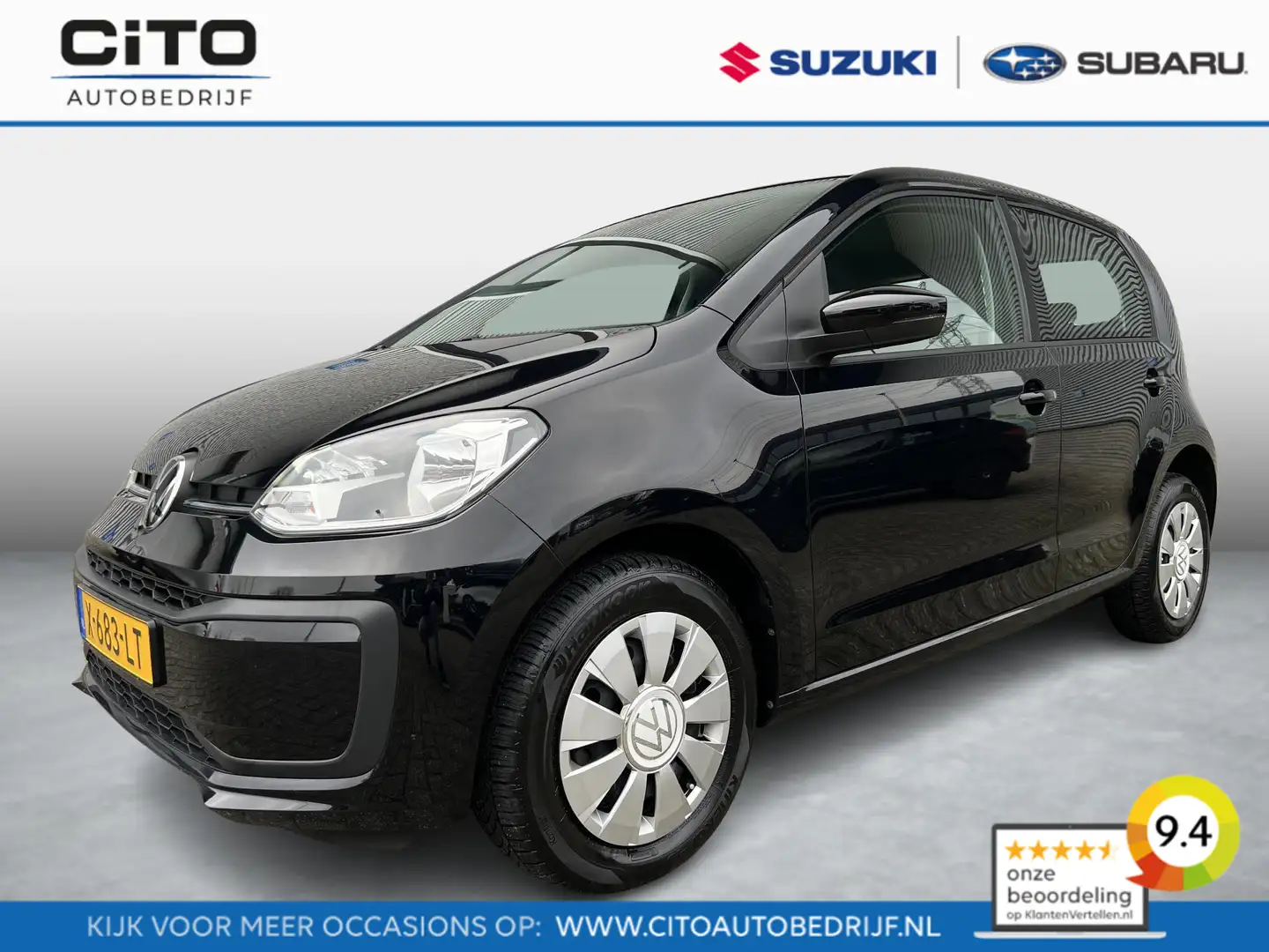Volkswagen up! 1.0 | NL auto | dec. 2023 | Parkeersensoren | Blue Noir - 1