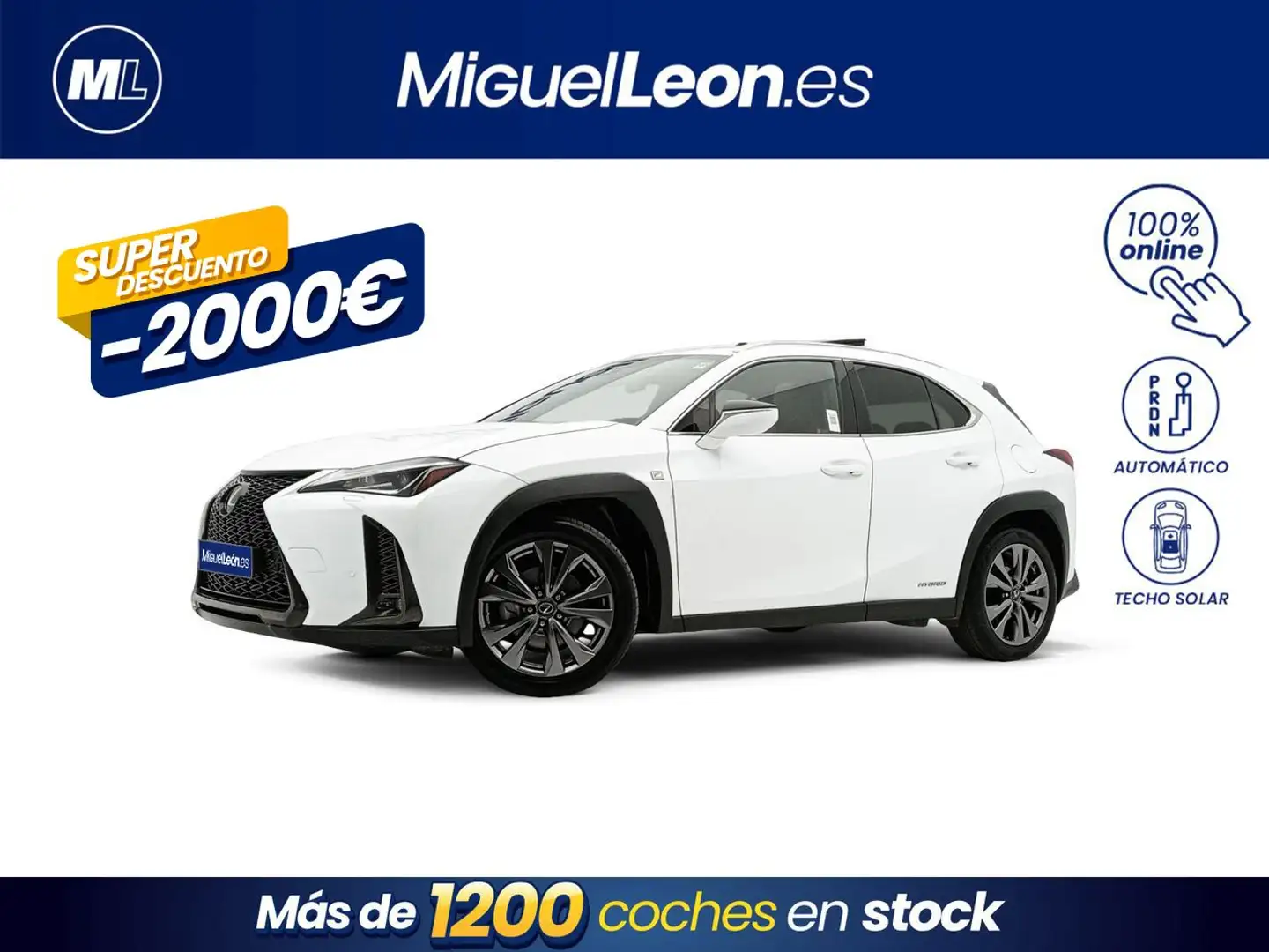 Lexus UX 250h 2.0 F Sport Blanco - 1